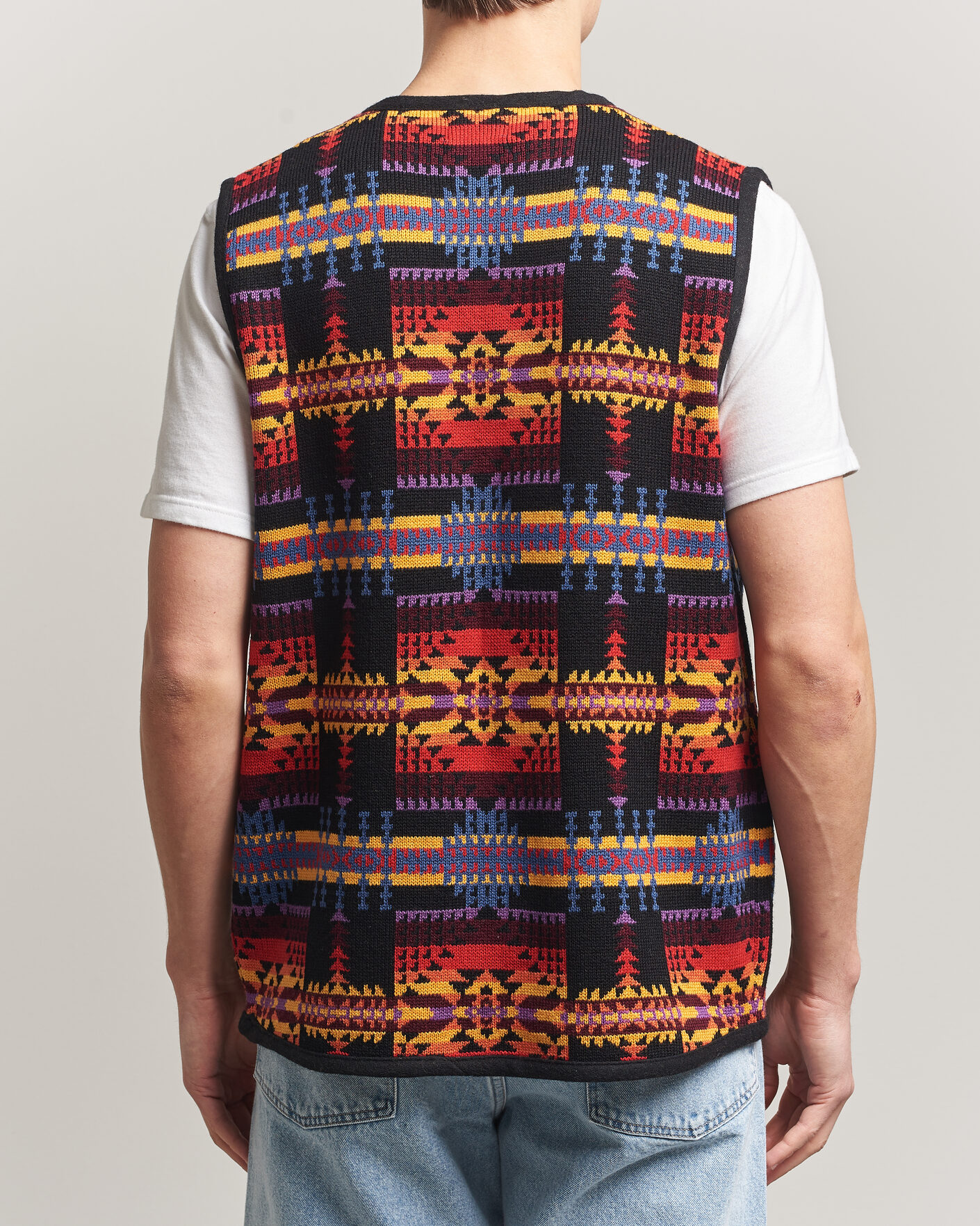 Mies | Puserot | Pendleton | Jacquard Vest Black