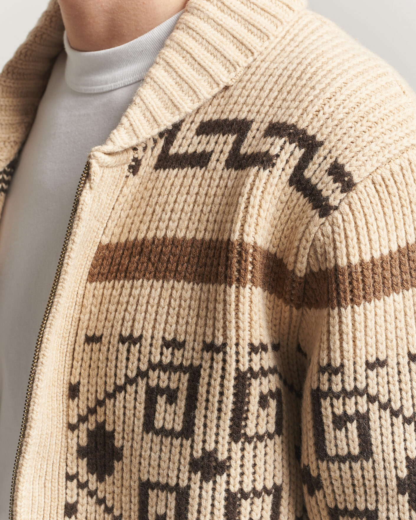 Mies | Puserot | Pendleton | Original Westerley Cardigan Tan/Brown