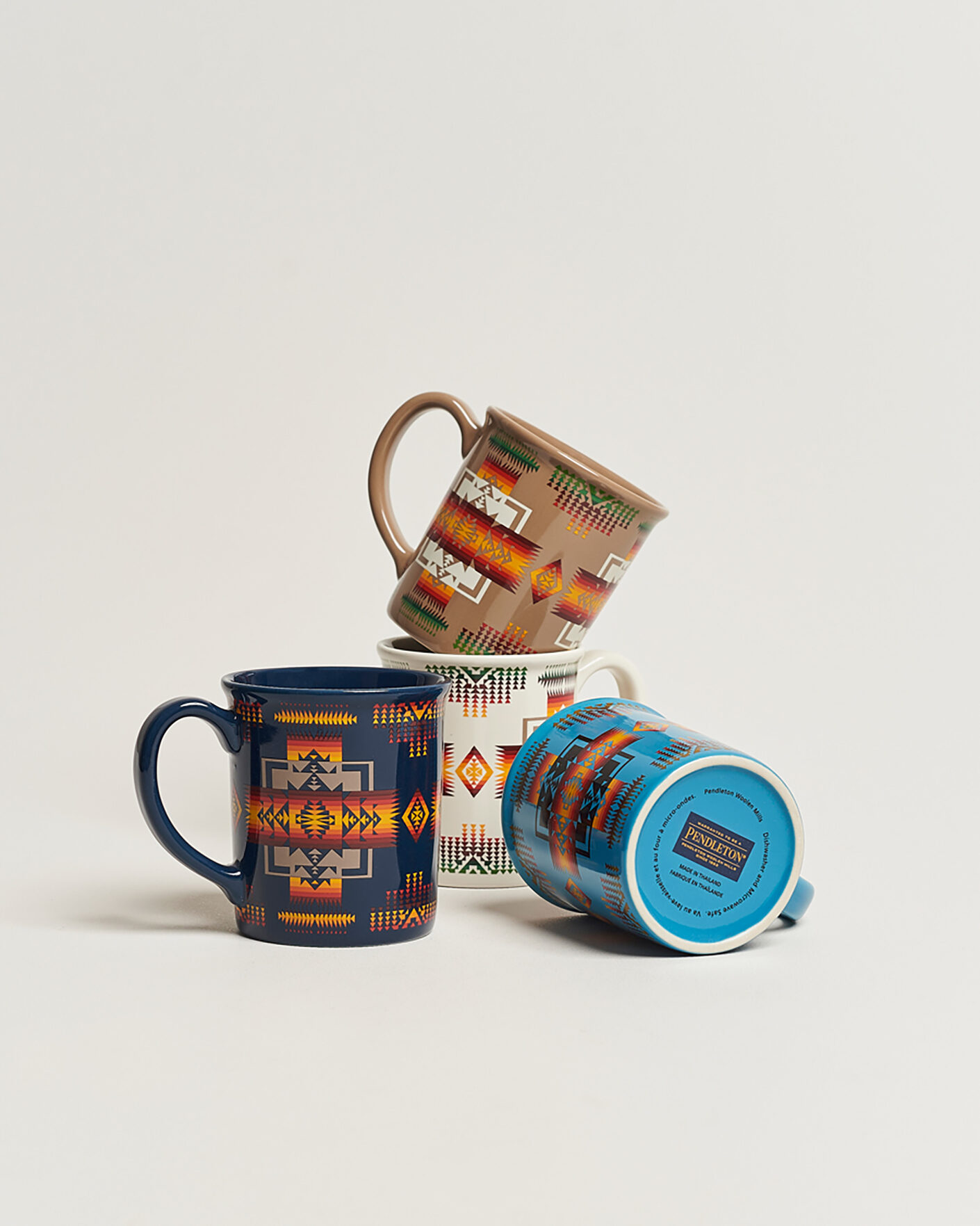 Mies | Kotiin | Pendleton | 4-Pack Ceramic Mug Set Chief Joseph
