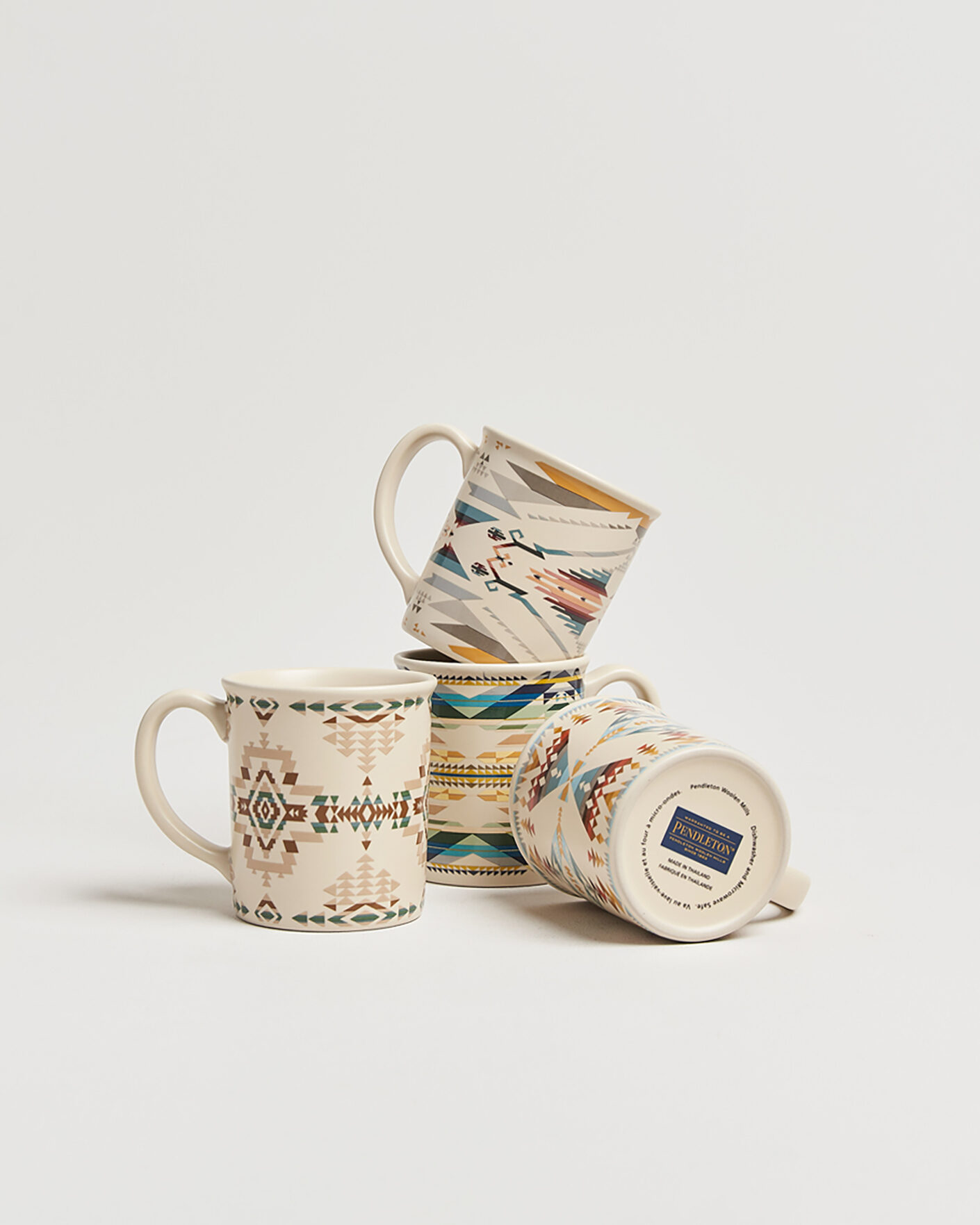 Mies | Kotiin | Pendleton | 4-Pack Ceramic Mug Set High Desert