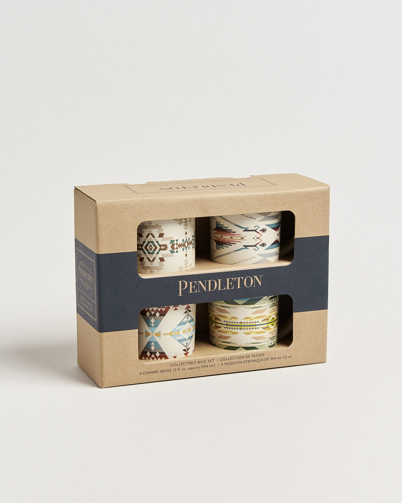 Mies | Kotiin | Pendleton | 4-Pack Ceramic Mug Set High Desert