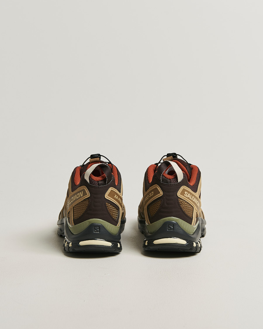 Mies | Maastojuoksukengät | Salomon | XA Pro 3D Sneakers Black Coffee/Kelp