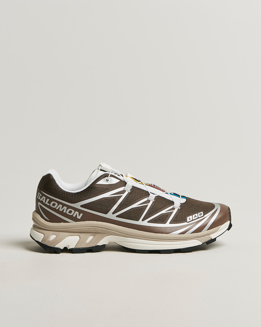 Mies | Maastojuoksukengät | Salomon | XT-6 Sneakers Earth Brown/Walnut