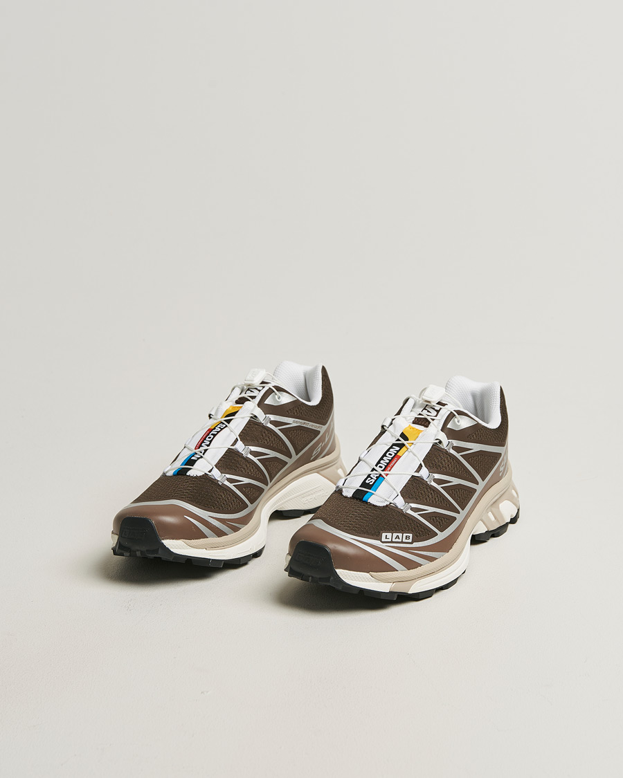Mies | Maastojuoksukengät | Salomon | XT-6 Sneakers Earth Brown/Walnut