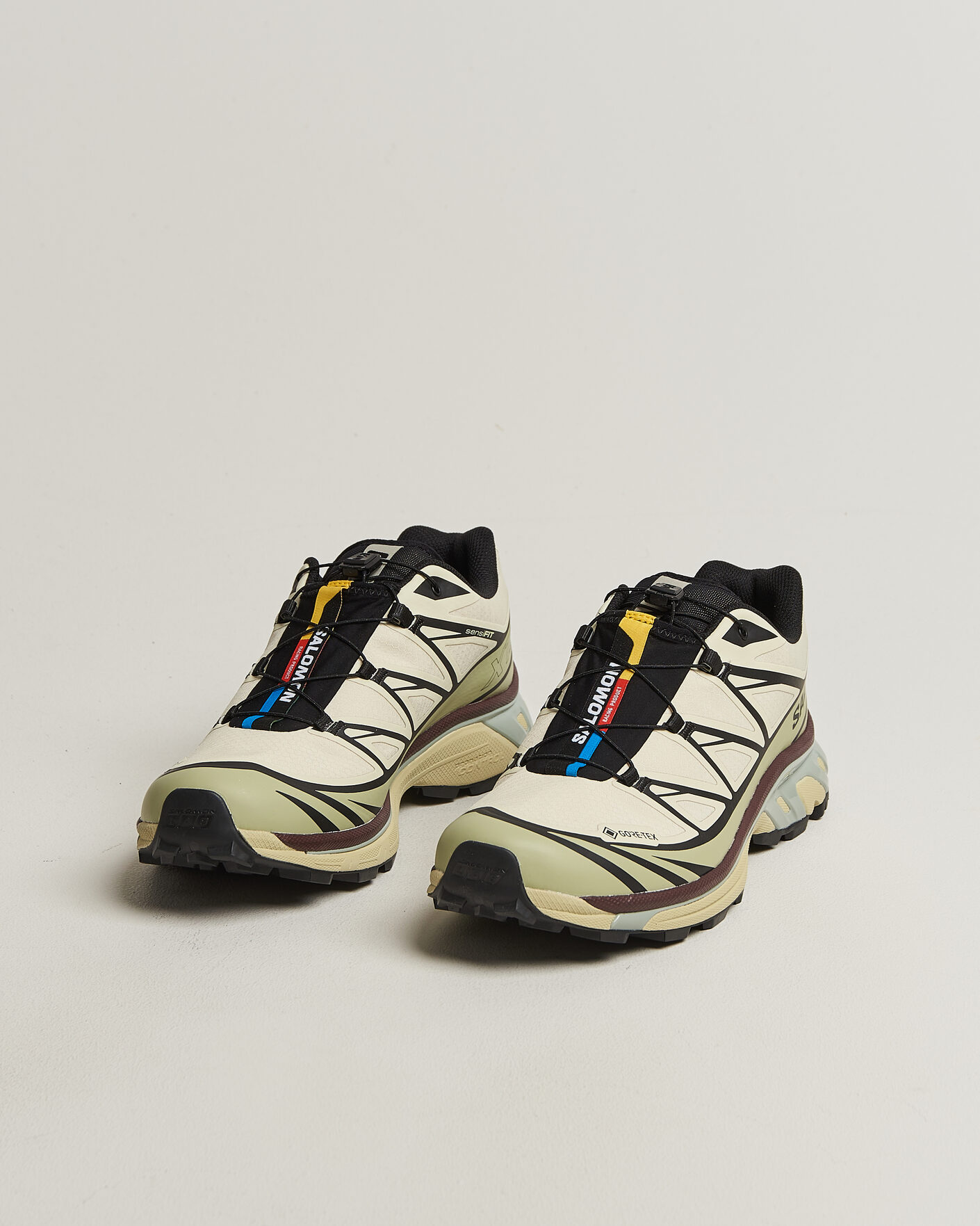 Mies | Maastojuoksukengät | Salomon | XT-6 GTX Sneakers Aspargus Green/Tea