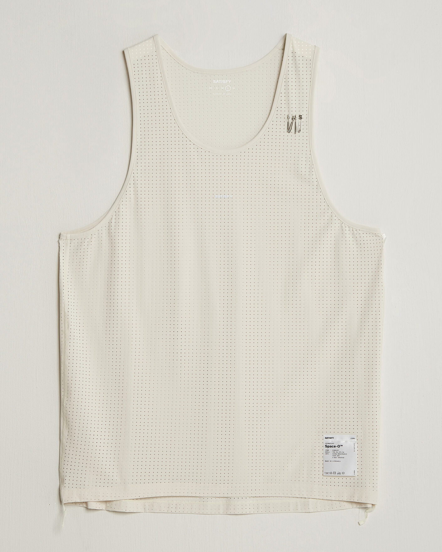 Mies | T-paidat | Satisfy | Space-O Singlet Chalk