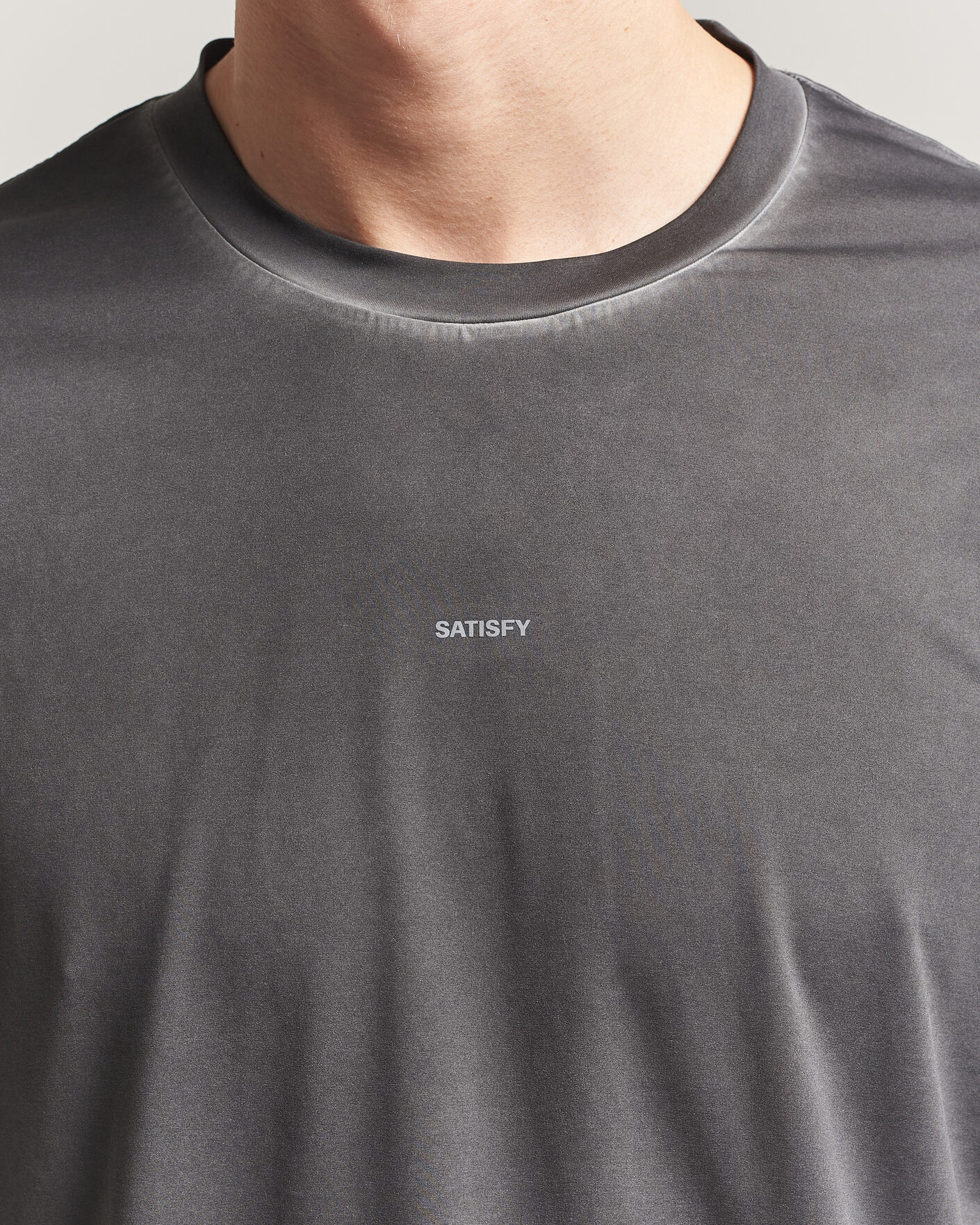Mies | T-paidat | Satisfy | AuraLite T-Shirt Pigment Black