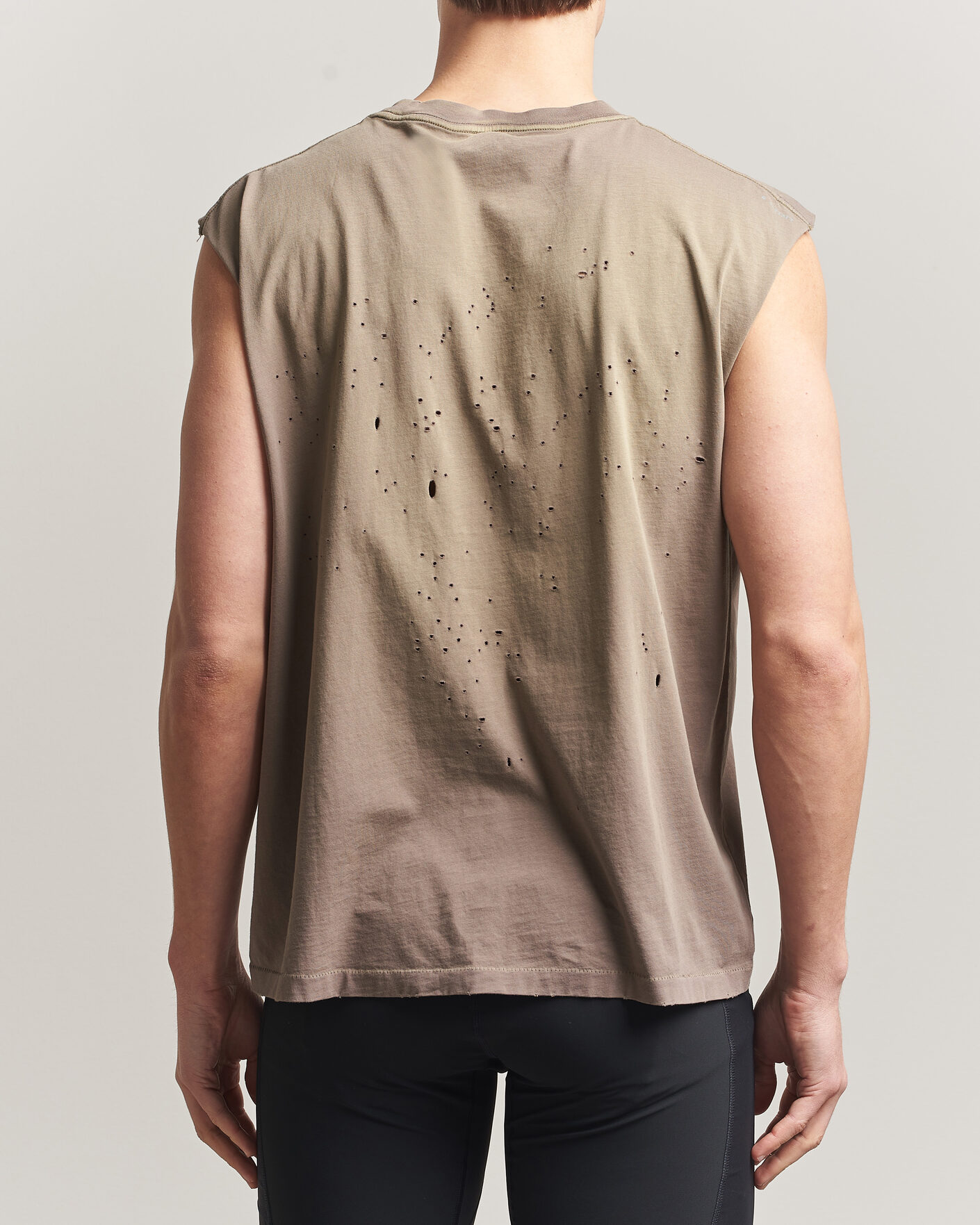Mies | T-paidat | Satisfy | MothTech Muscle Tee Sun Bleached Falcon