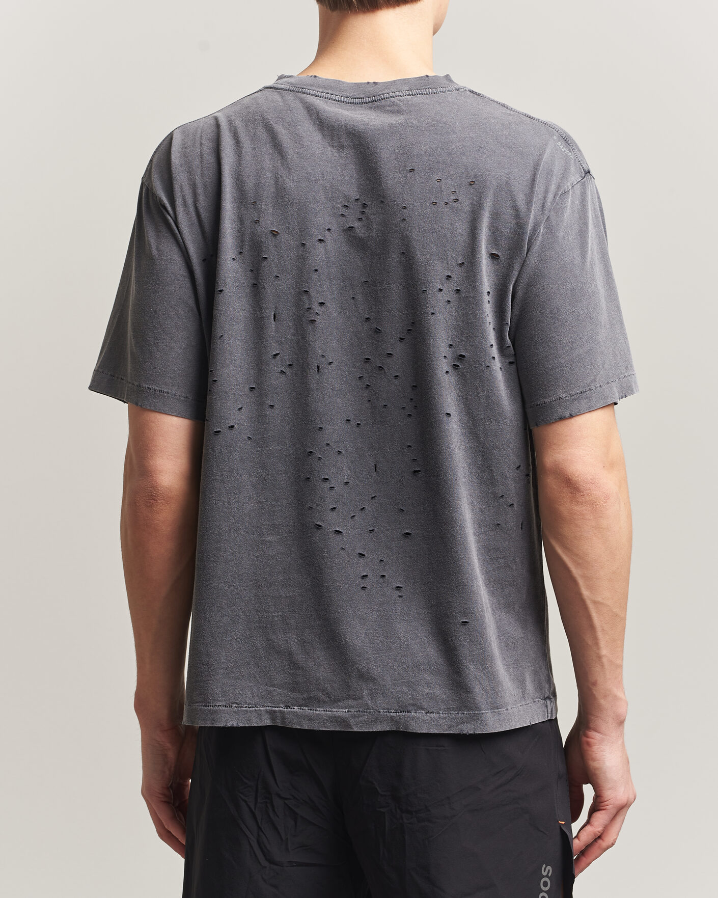 Mies | T-paidat | Satisfy | MothTech T-Shirt Aged Black