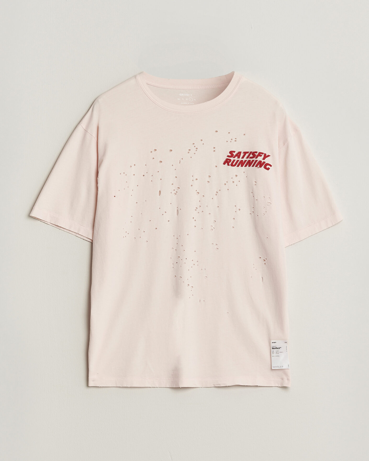 Mies | T-paidat | Satisfy | MothTech T-Shirt Sun Bleached Rosewater