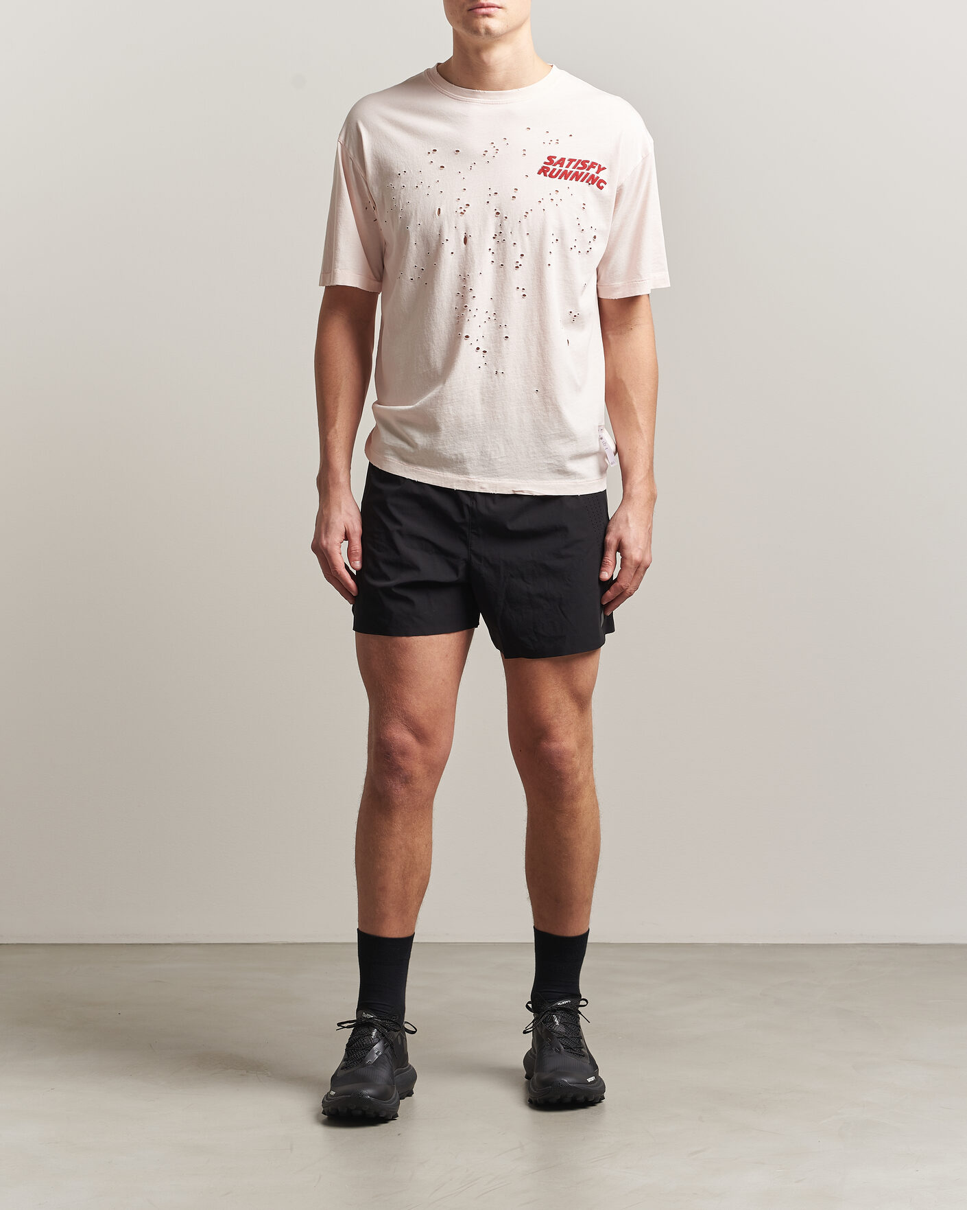 Mies | T-paidat | Satisfy | MothTech T-Shirt Sun Bleached Rosewater