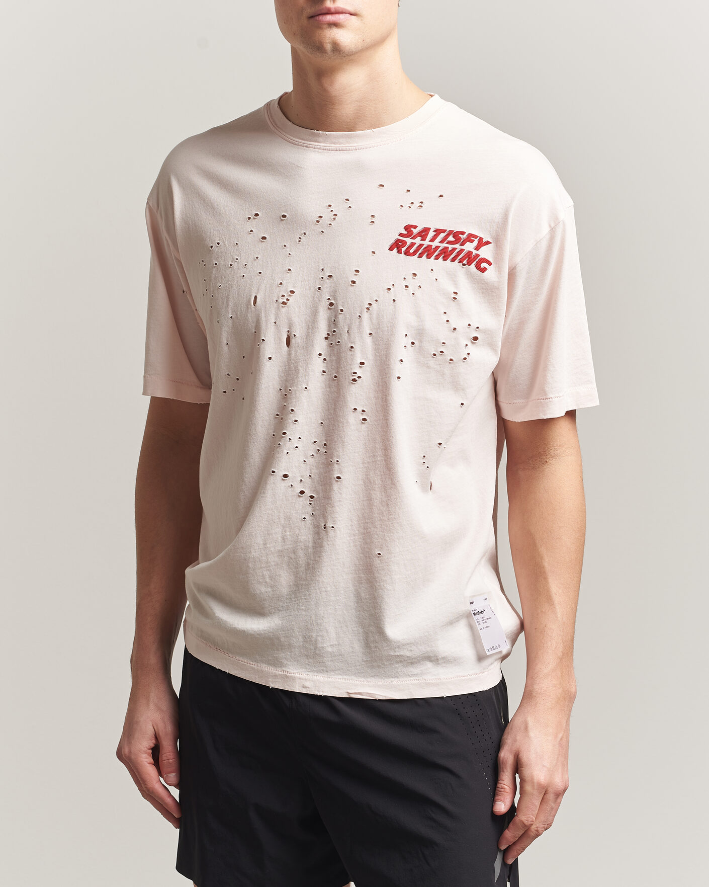 Mies | T-paidat | Satisfy | MothTech T-Shirt Sun Bleached Rosewater