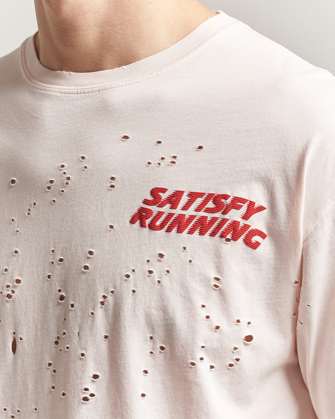 Mies | T-paidat | Satisfy | MothTech T-Shirt Sun Bleached Rosewater