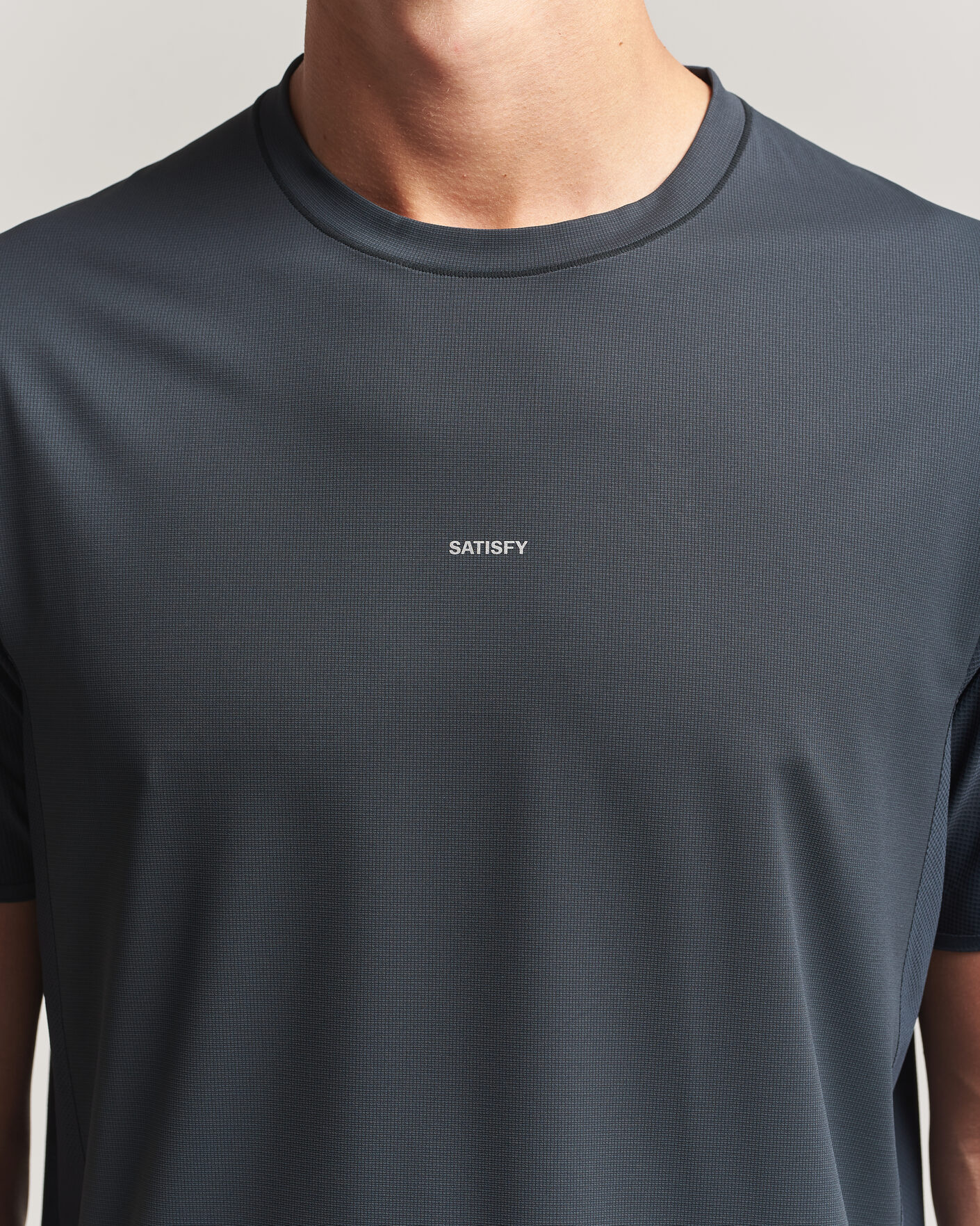 Mies | T-paidat | Satisfy | AuraLite UV T-Shirt Black