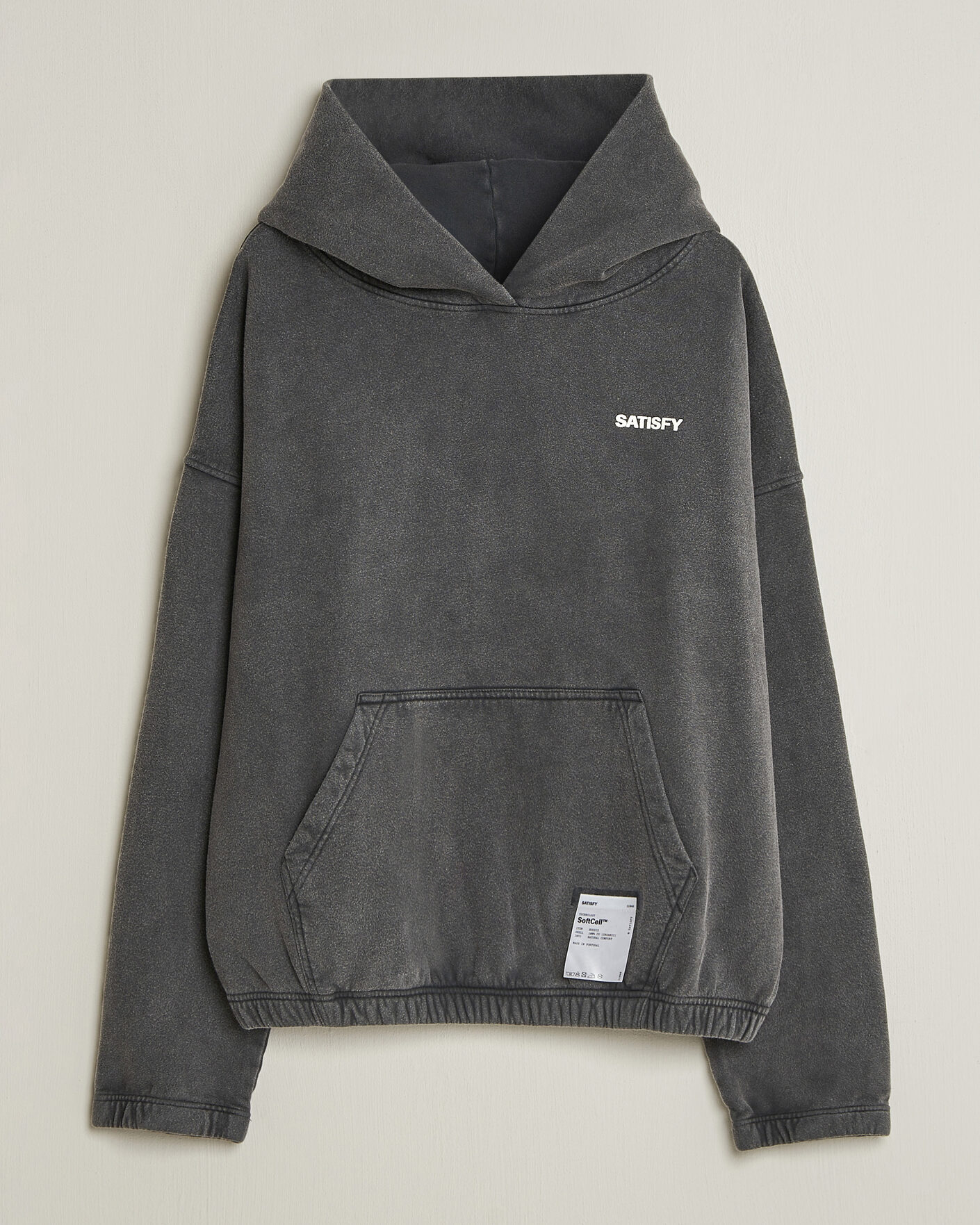 Mies | Puserot | Satisfy | SoftCell Hoodie Aged Black