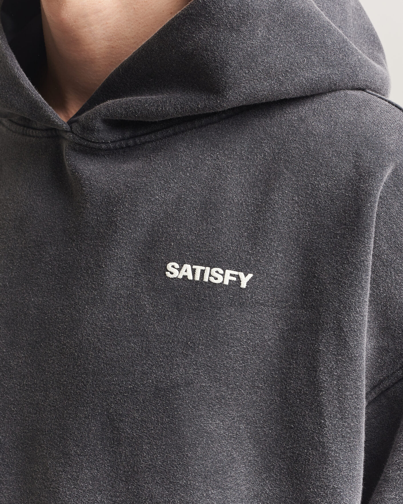 Mies | Puserot | Satisfy | SoftCell Hoodie Aged Black