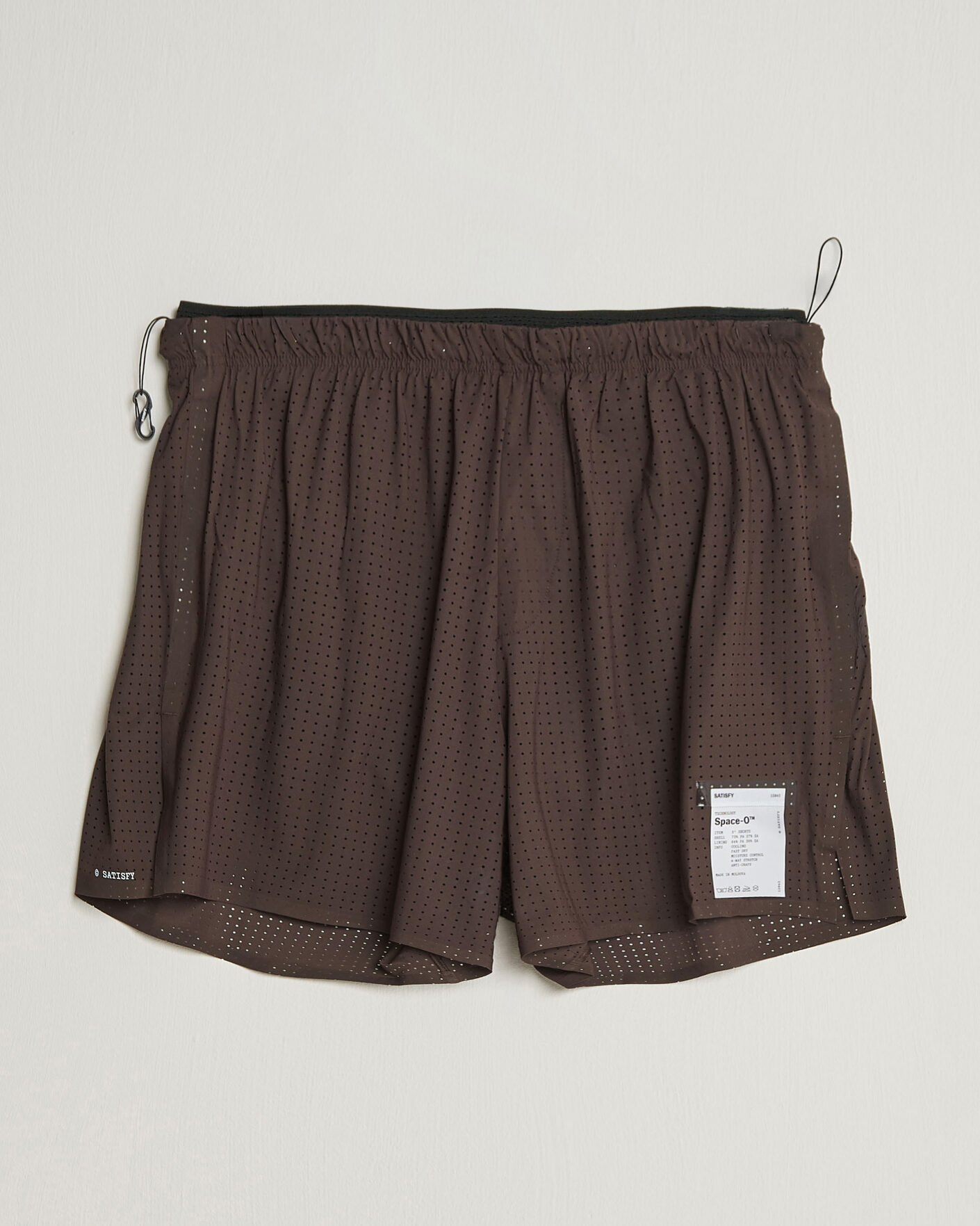 Mies | Shortsit | Satisfy | Space-O 5 Inch Shorts Deep Mahogany