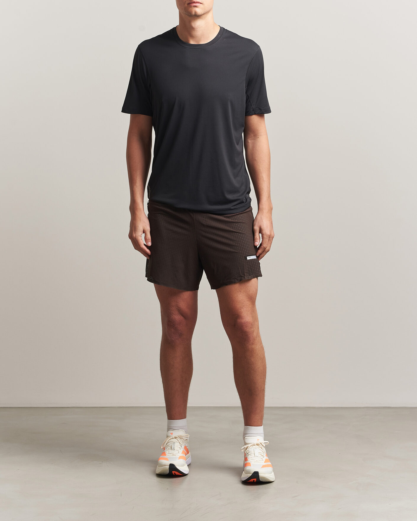Mies | Shortsit | Satisfy | Space-O 5 Inch Shorts Deep Mahogany