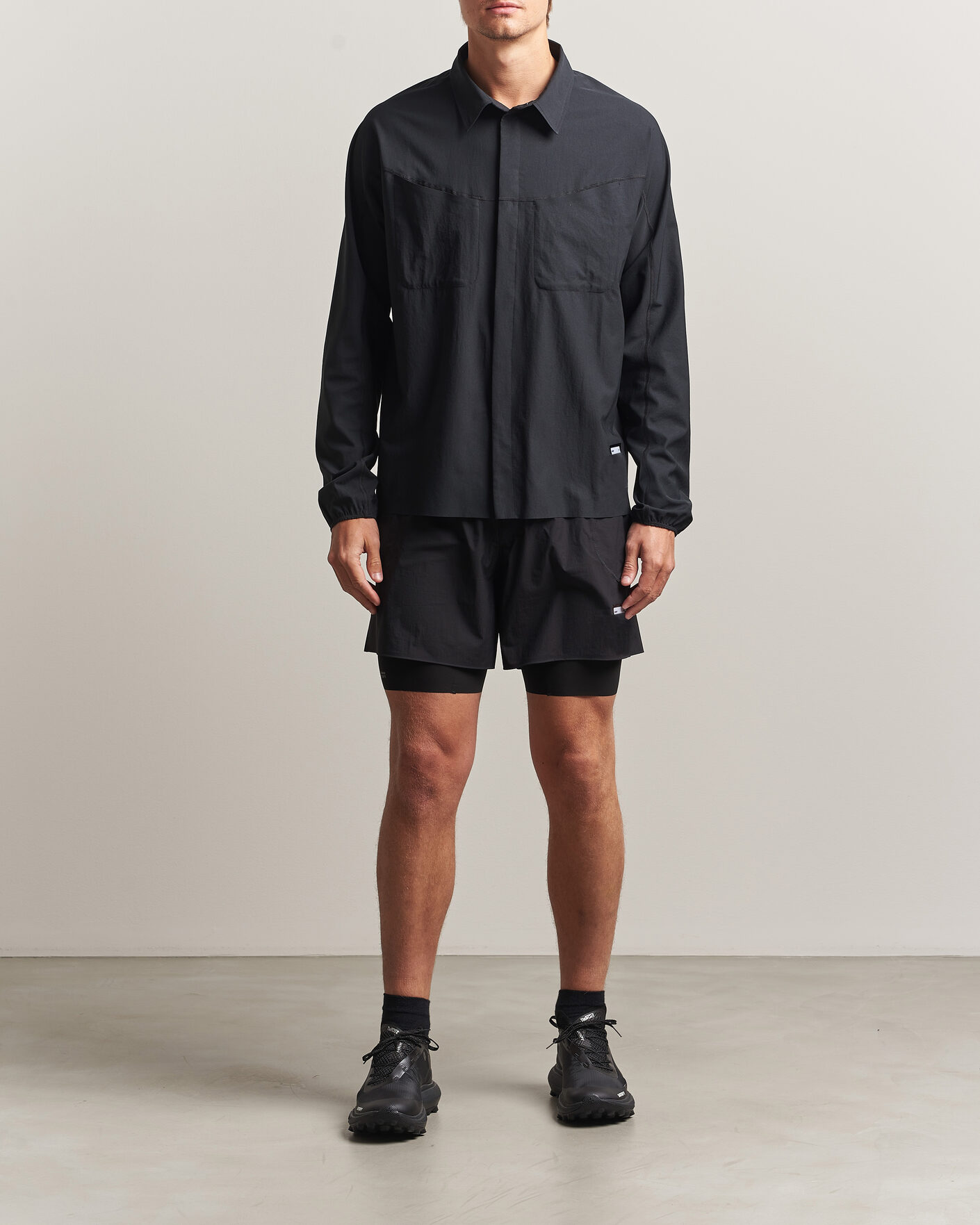 Mies | Shortsit | Satisfy | Rippy Cordura 5 Inch Shorts Black