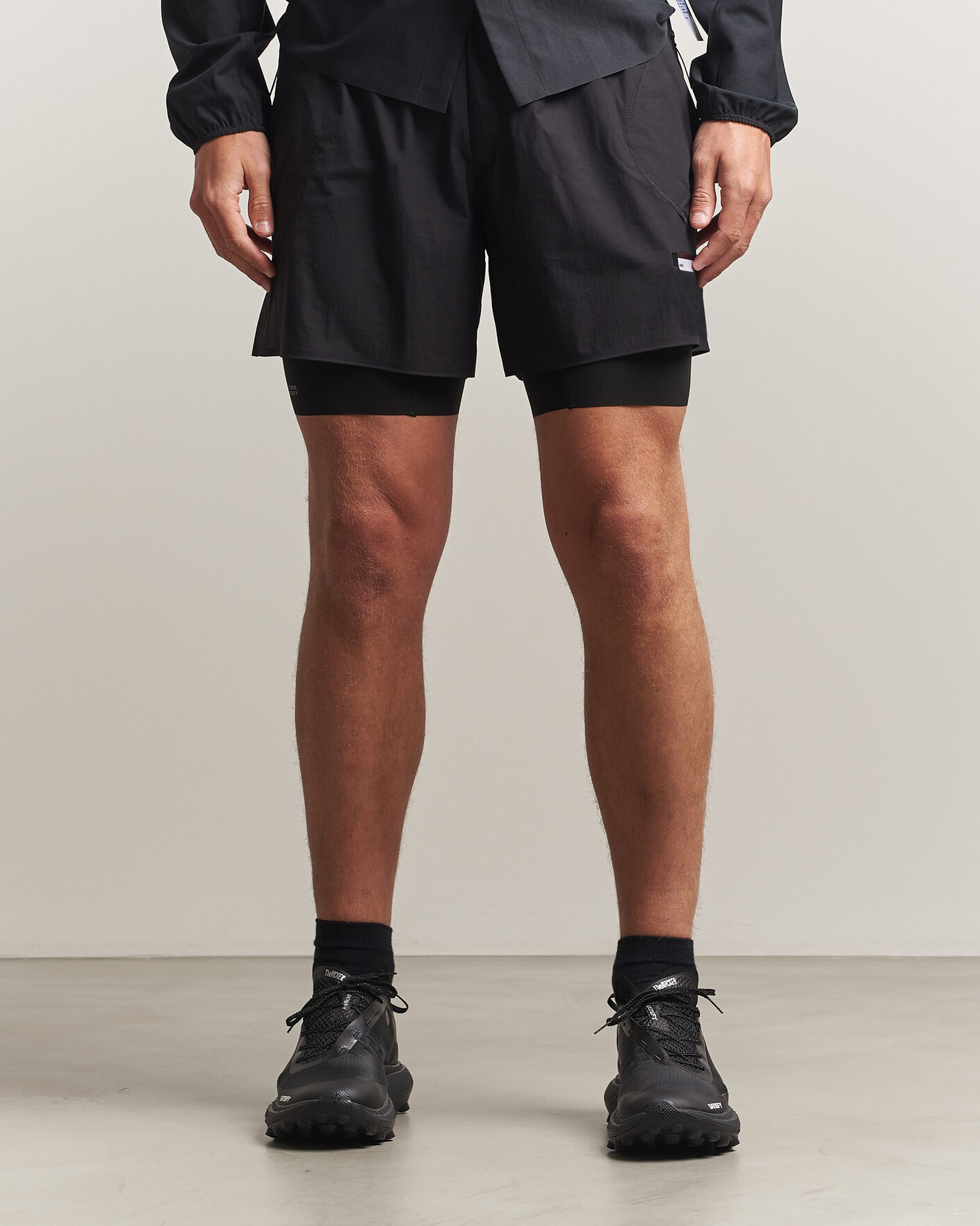 Mies | Shortsit | Satisfy | Rippy Cordura 5 Inch Shorts Black