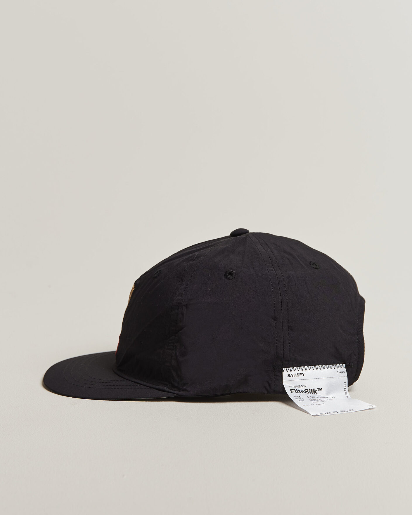 Mies | Päähineet | Satisfy | FliteSilk 5 Panel Cap Black Eagle