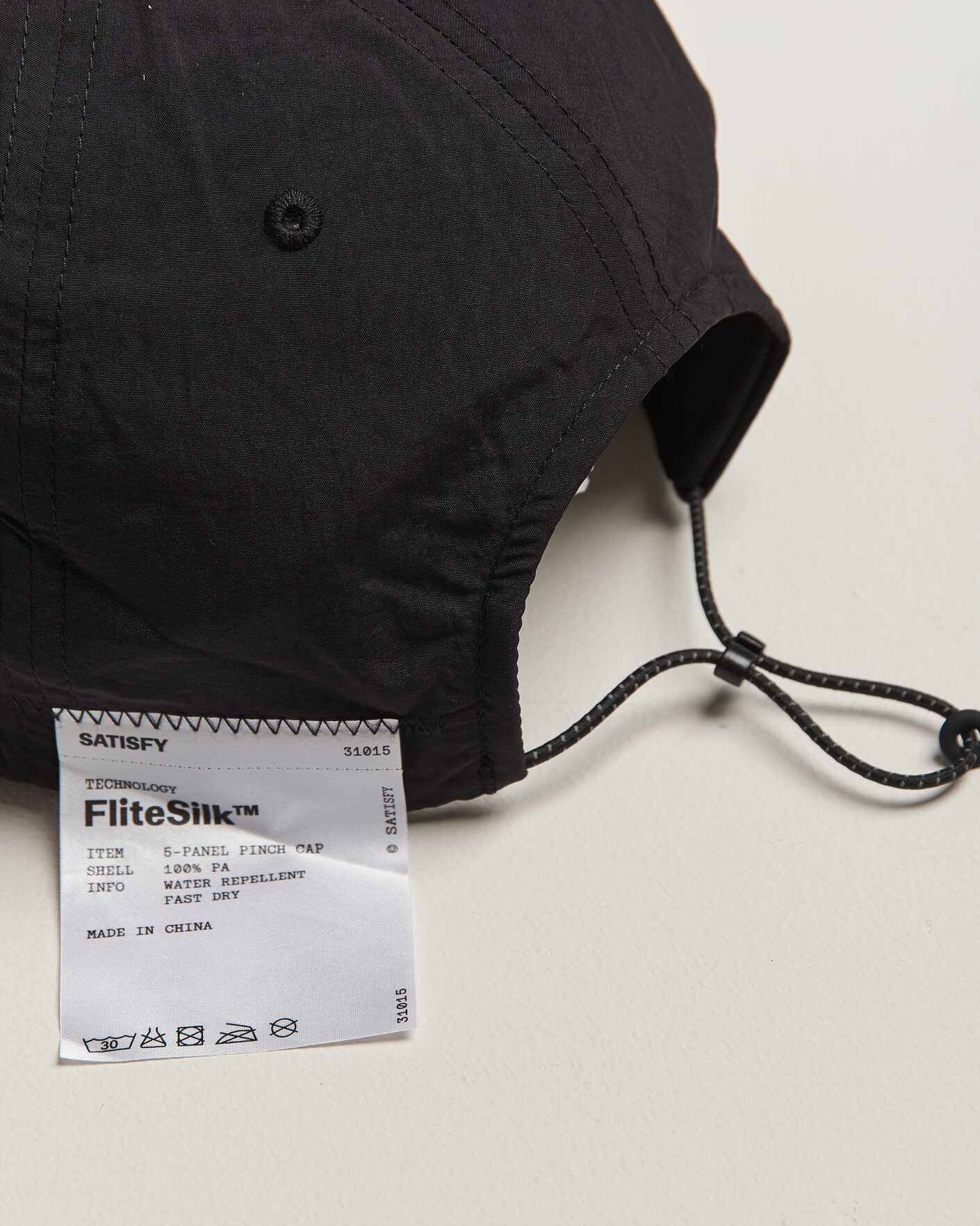 Mies | Päähineet | Satisfy | FliteSilk 5 Panel Cap Black Eagle