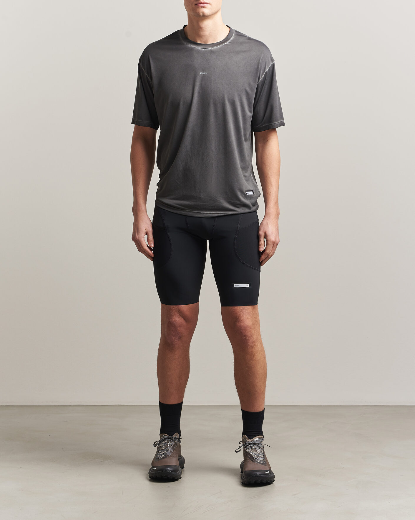 Mies | Shortsit | Satisfy | TechSilk Evo 9 Half Tight Black