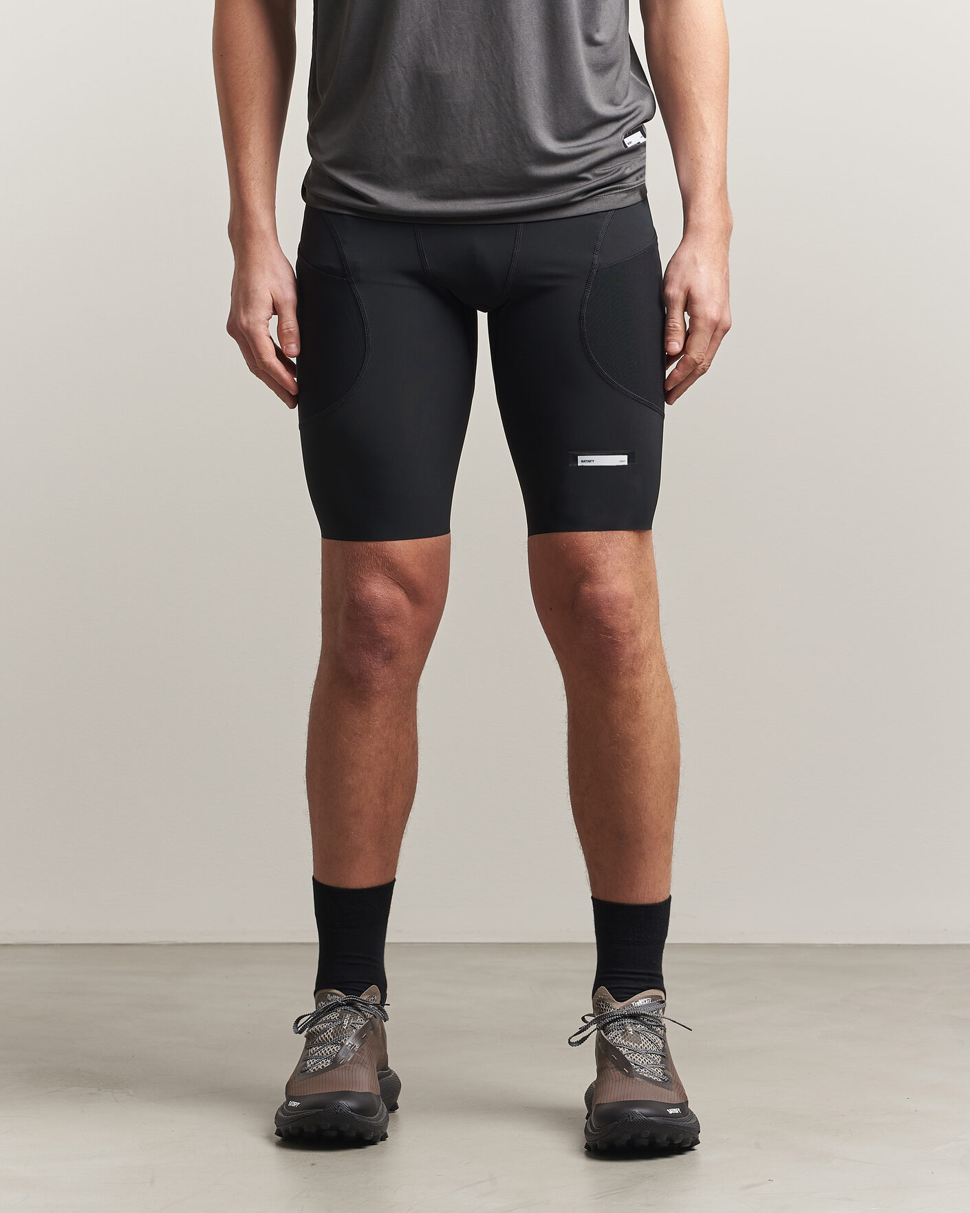 Mies | Shortsit | Satisfy | TechSilk Evo 9 Half Tight Black