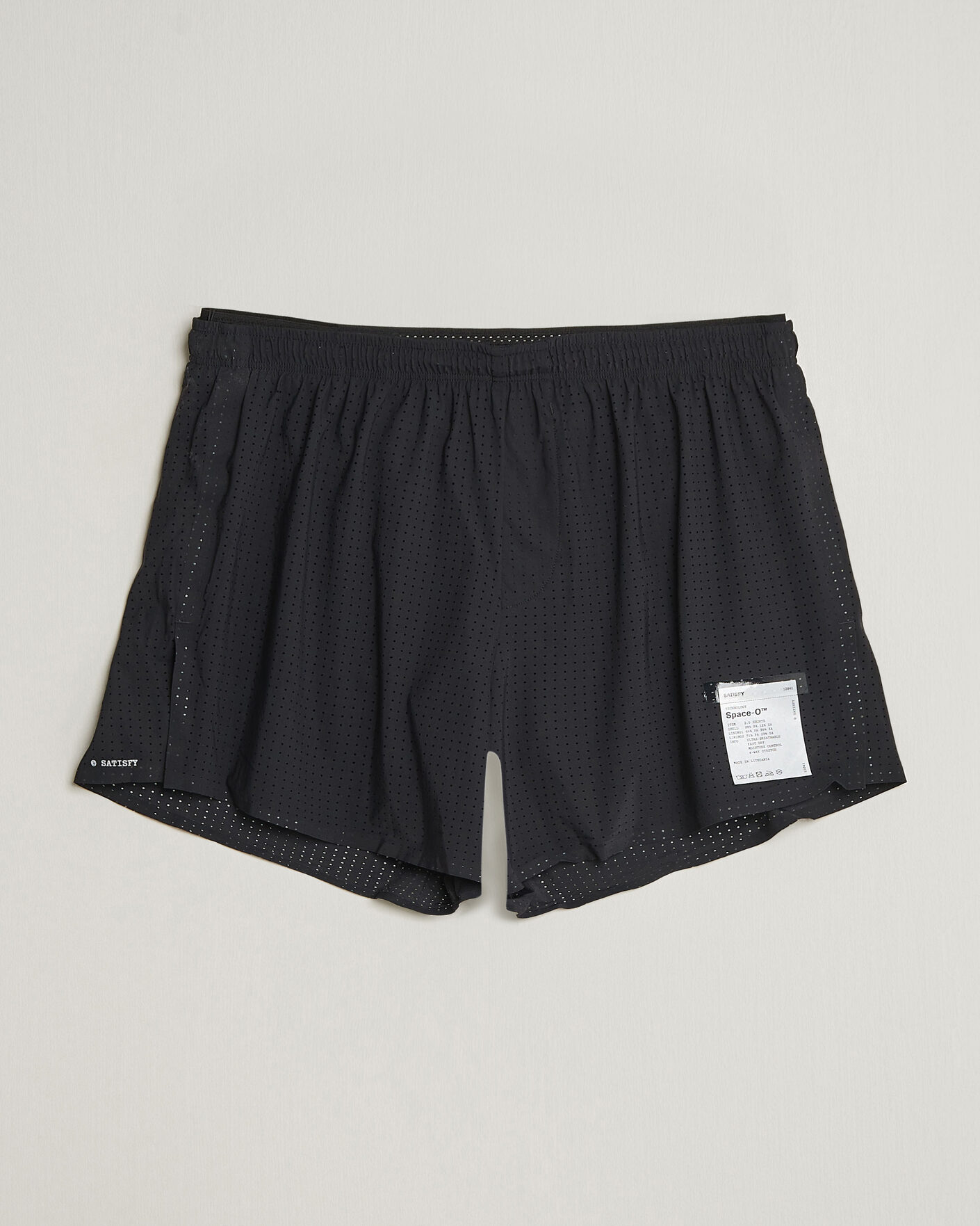 Mies | Shortsit | Satisfy | Space-O 2.5 Inch Shorts Black