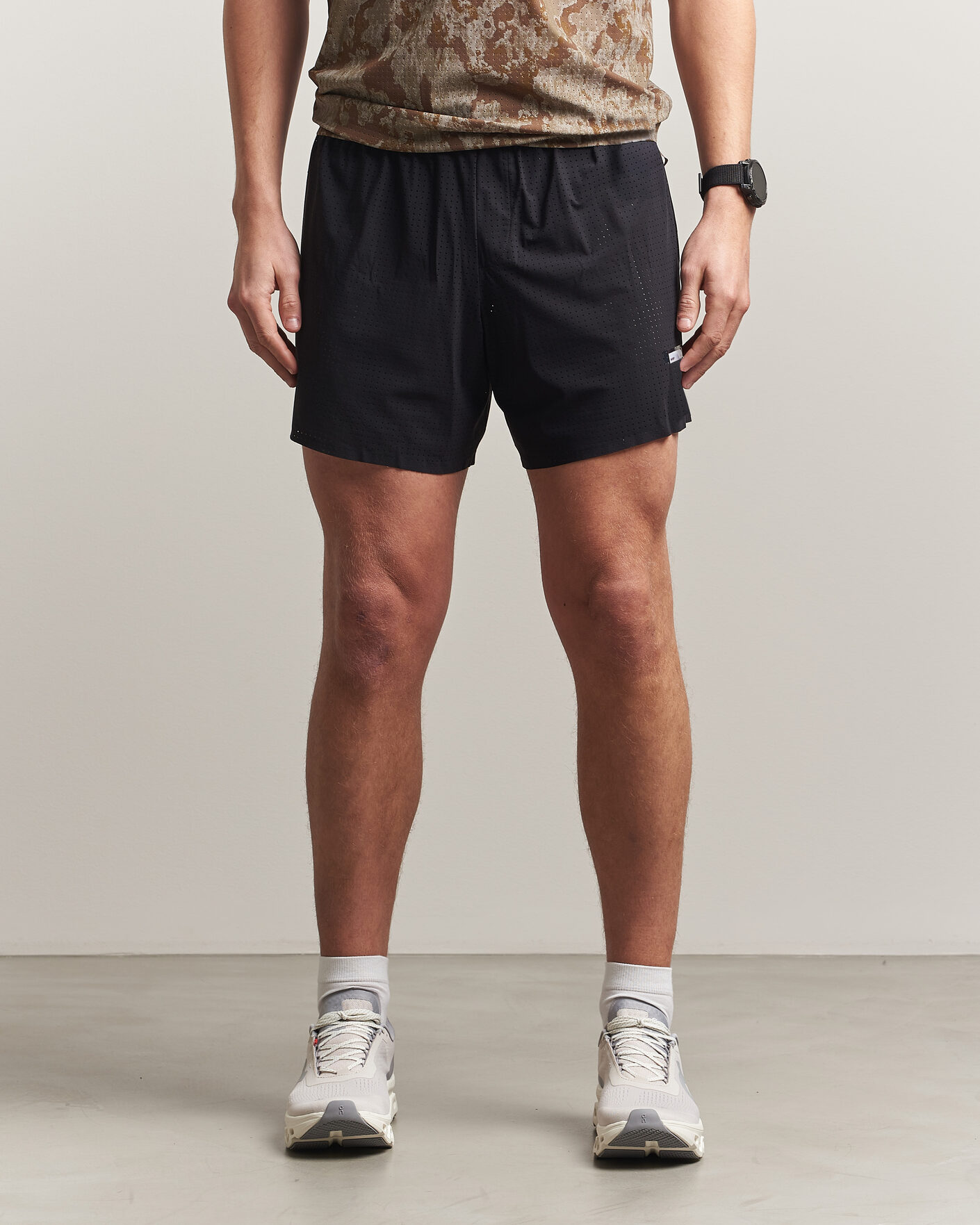 Mies | Shortsit | Satisfy | Space-O 5 Inch Shorts Black