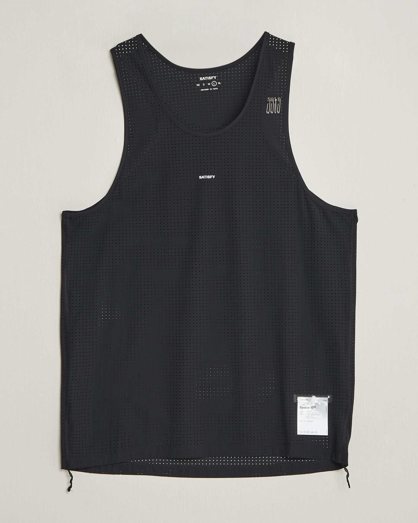 Mies | T-paidat | Satisfy | Space-O Singlet Black