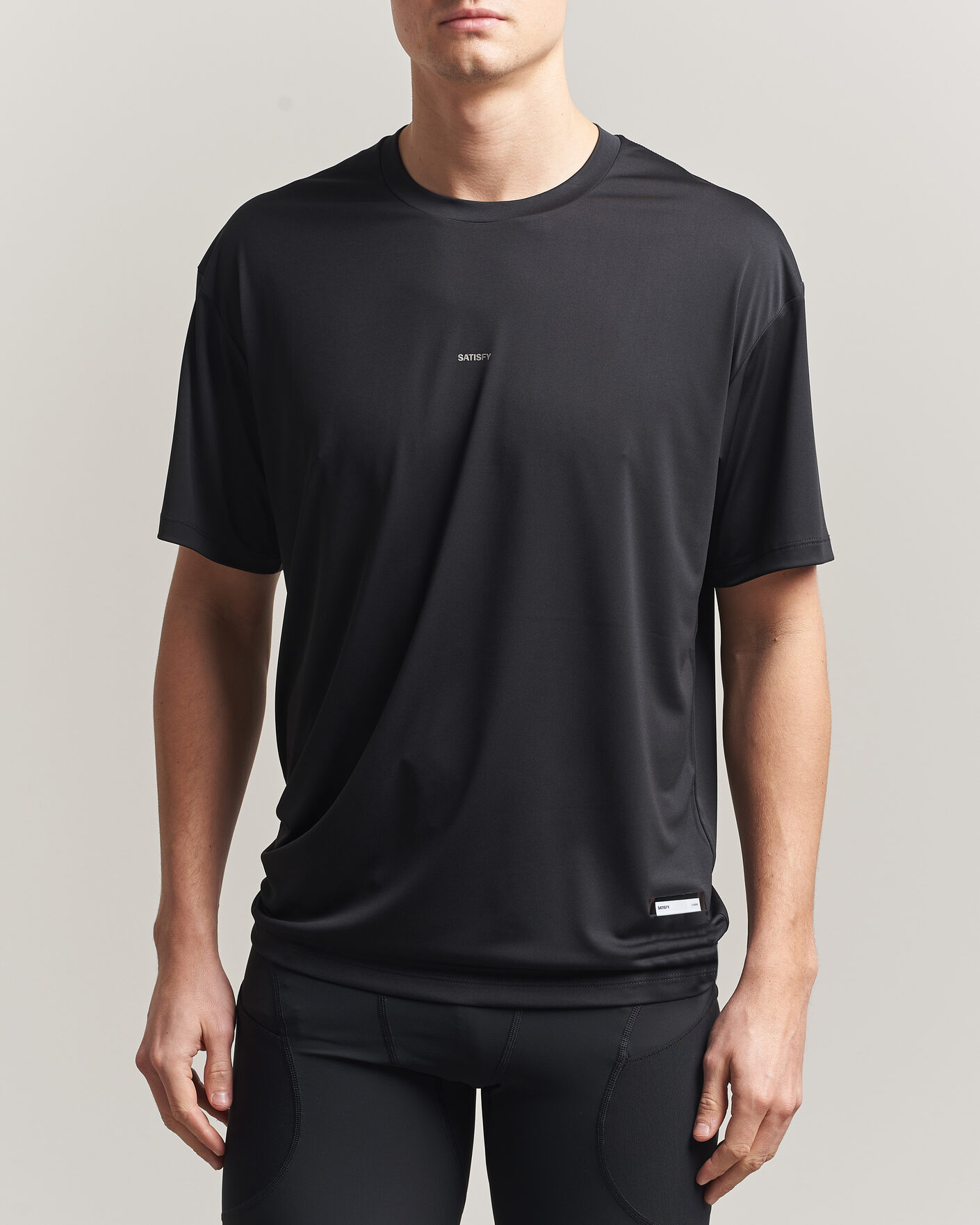 Mies | T-paidat | Satisfy | AuraLite T-Shirt Black