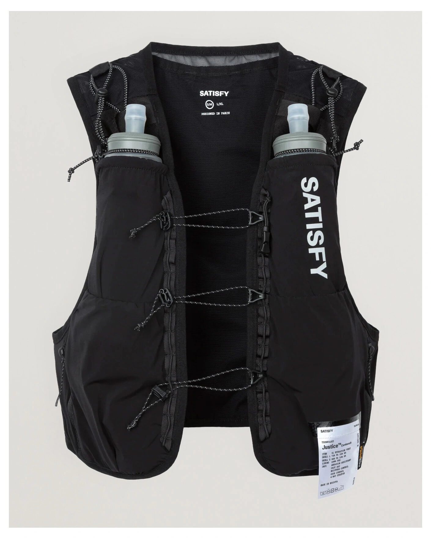 Mies | Active Asusteet | Satisfy | Justice Cordura Hydration Vest 5L Black