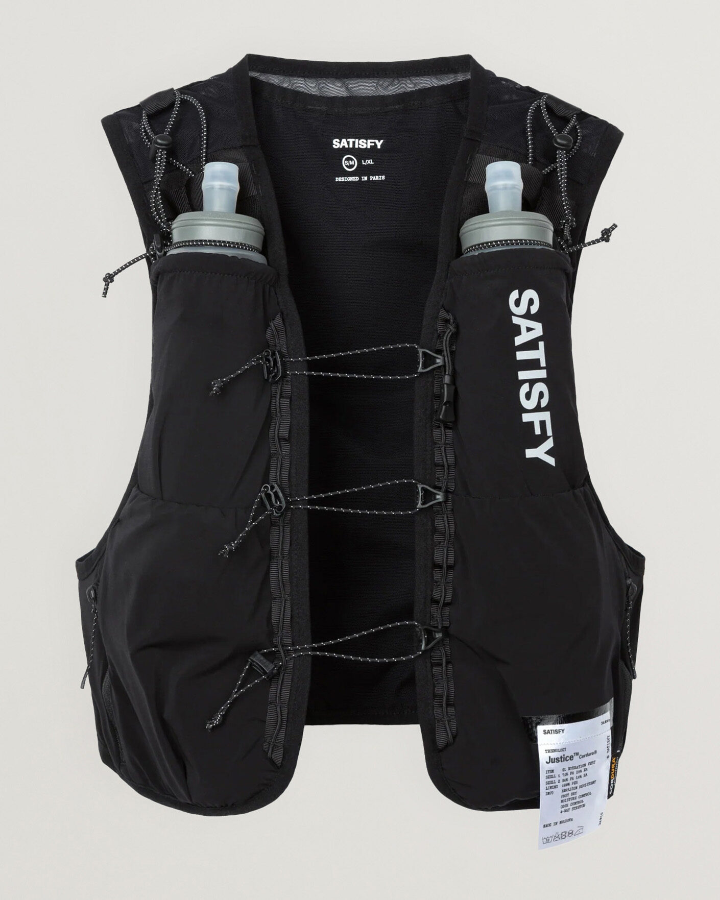 Mies | Active Asusteet | Satisfy | Justice Cordura Hydration Vest 5L Black