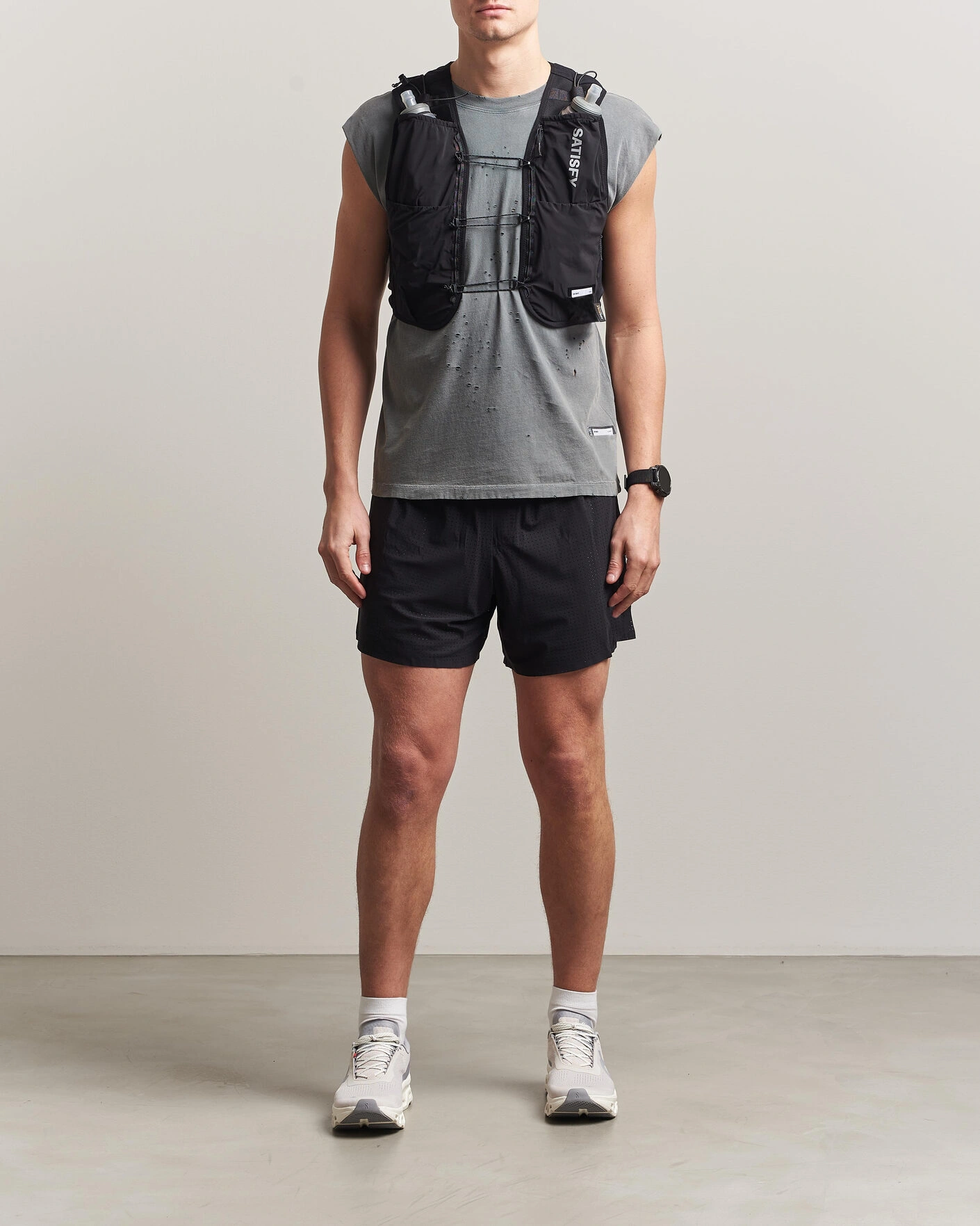 Mies | Active Asusteet | Satisfy | Justice Cordura Hydration Vest 5L Black