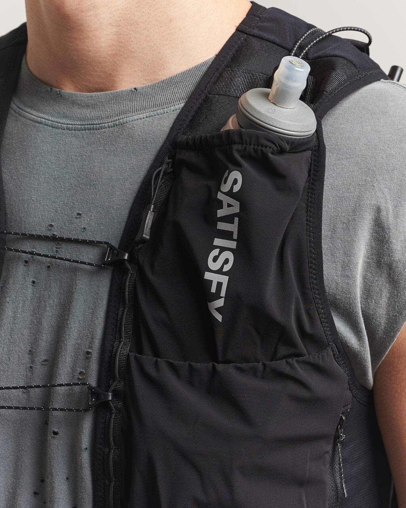 Mies | Active Asusteet | Satisfy | Justice Cordura Hydration Vest 5L Black