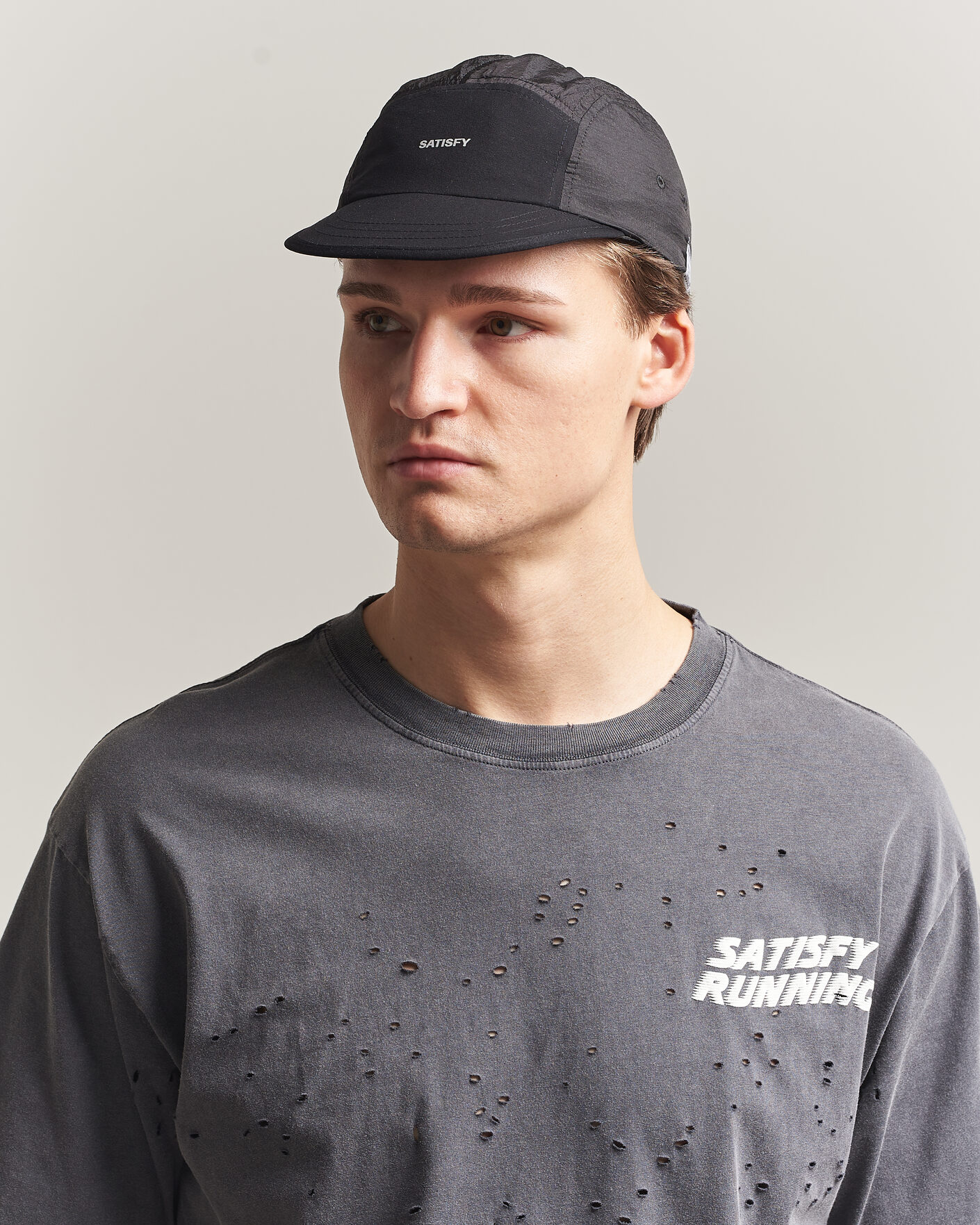 Mies | Päähineet | Satisfy | Rippy Trail Cap Black