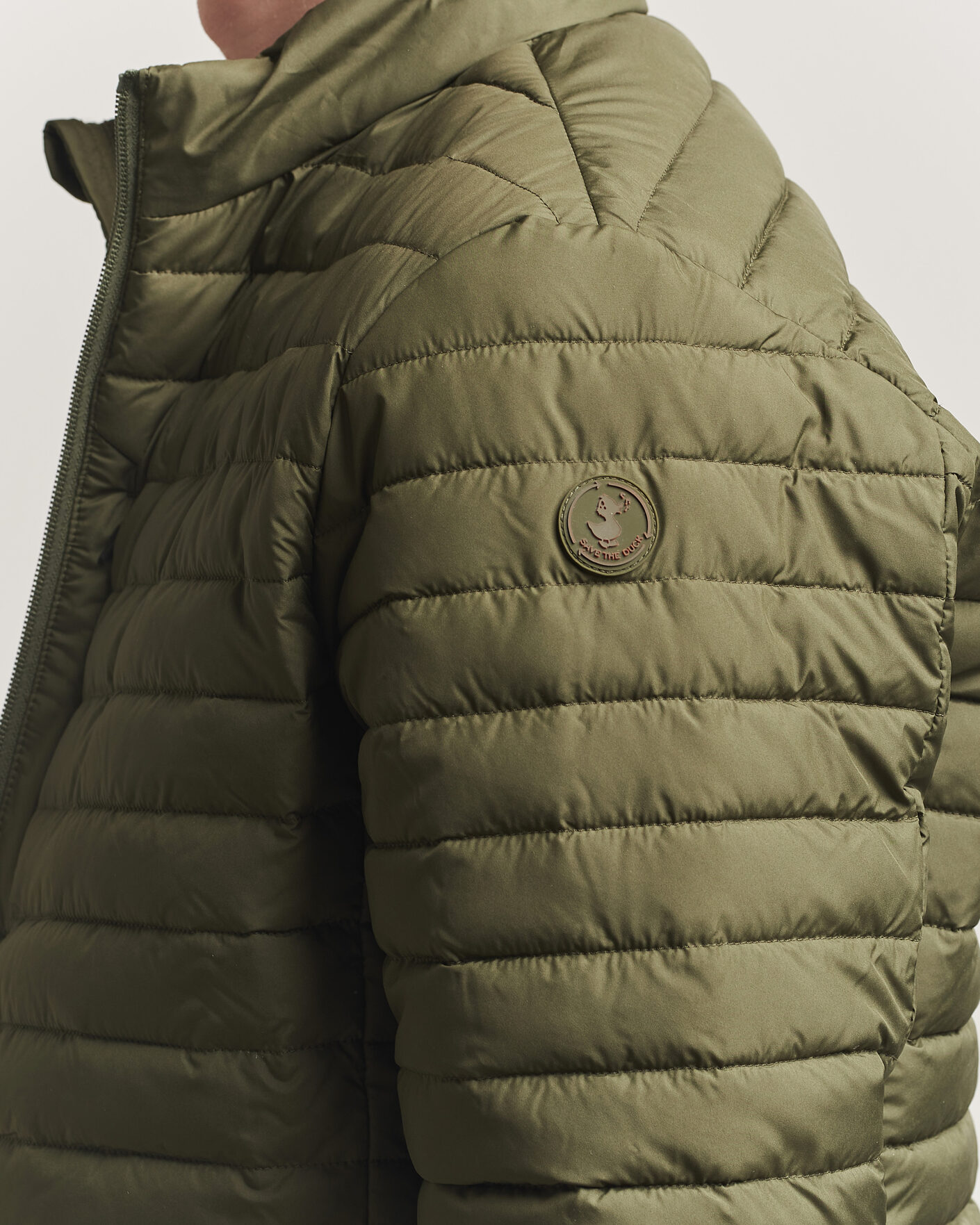 Mies | Takit | Save The Duck | Cole Lightweight Padded Jacket Snake Green
