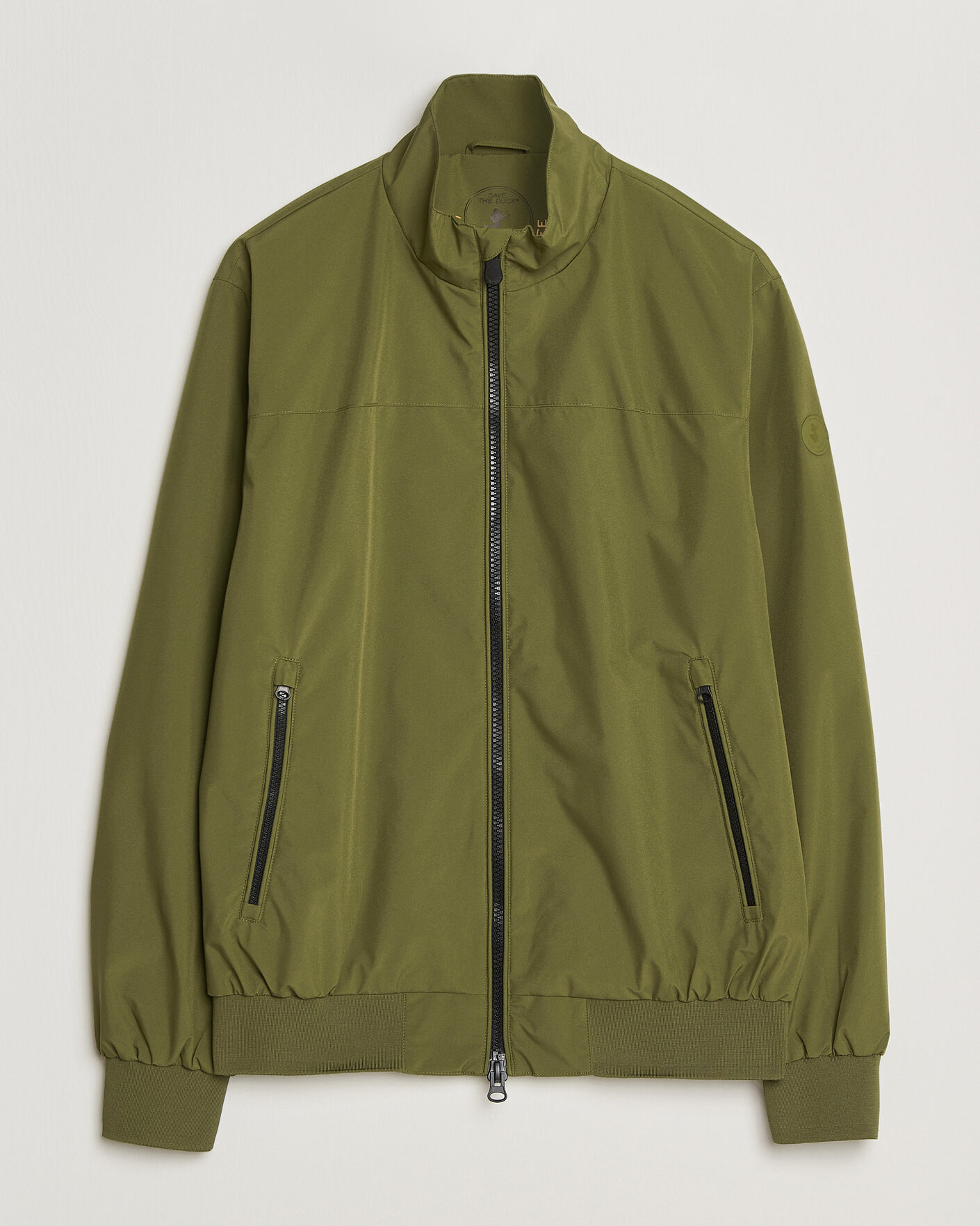 Mies | Takit | Save The Duck | Finlay Nylon Harrington Jacket Dusty Olive