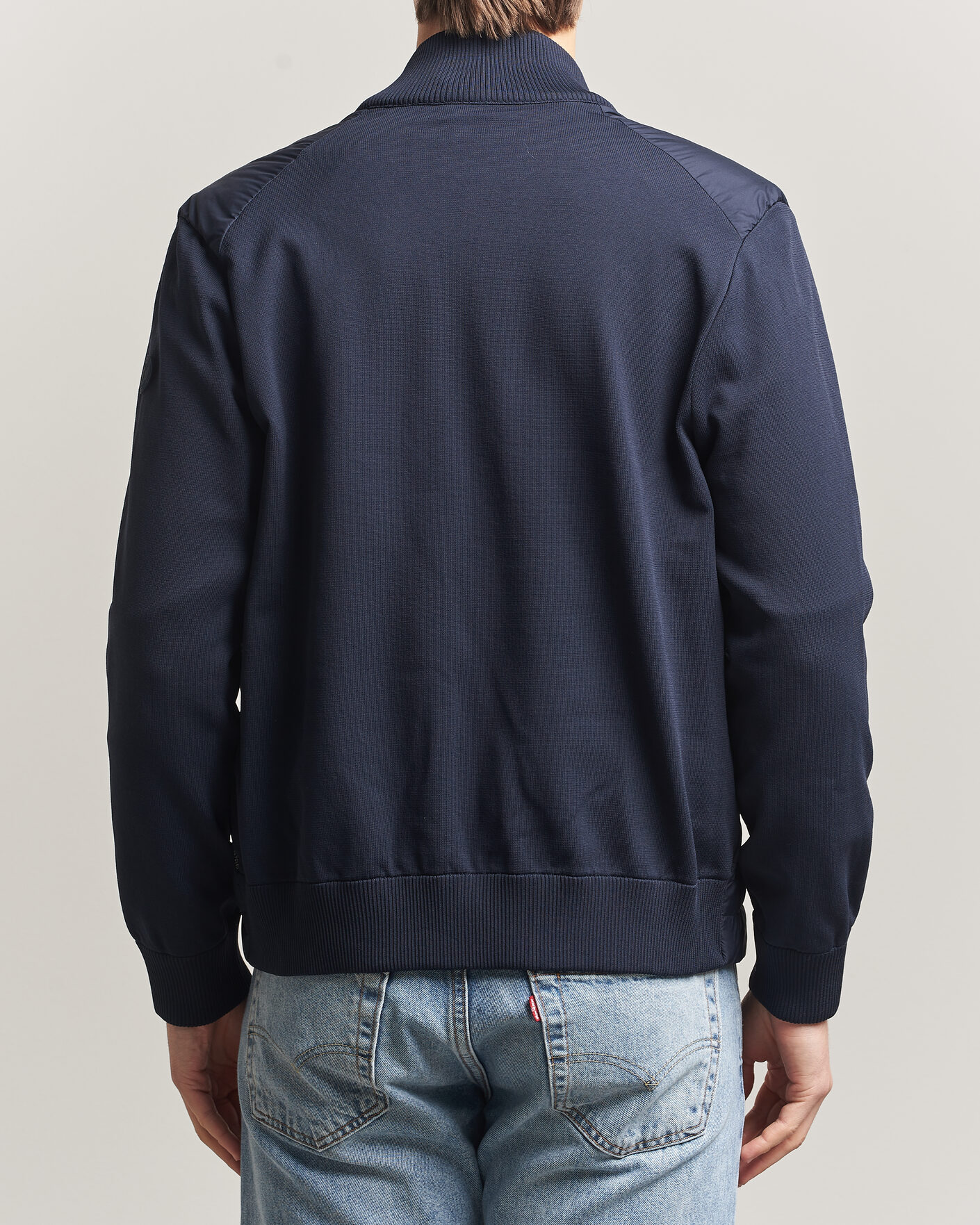 Mies | Takit | Save The Duck | Sedum Lightweight Padded Hybrid Jacket Navy Blue