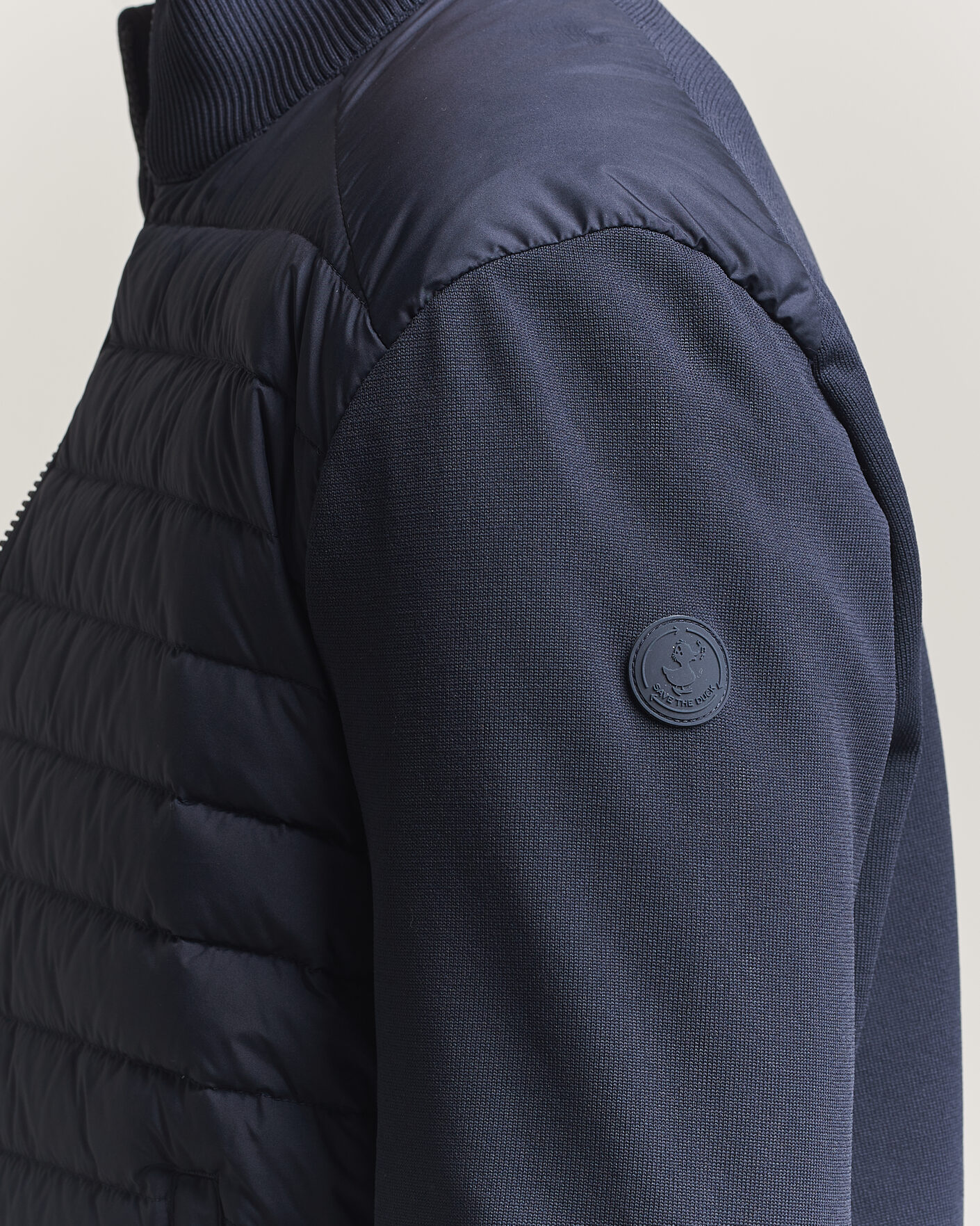 Mies | Takit | Save The Duck | Sedum Lightweight Padded Hybrid Jacket Navy Blue