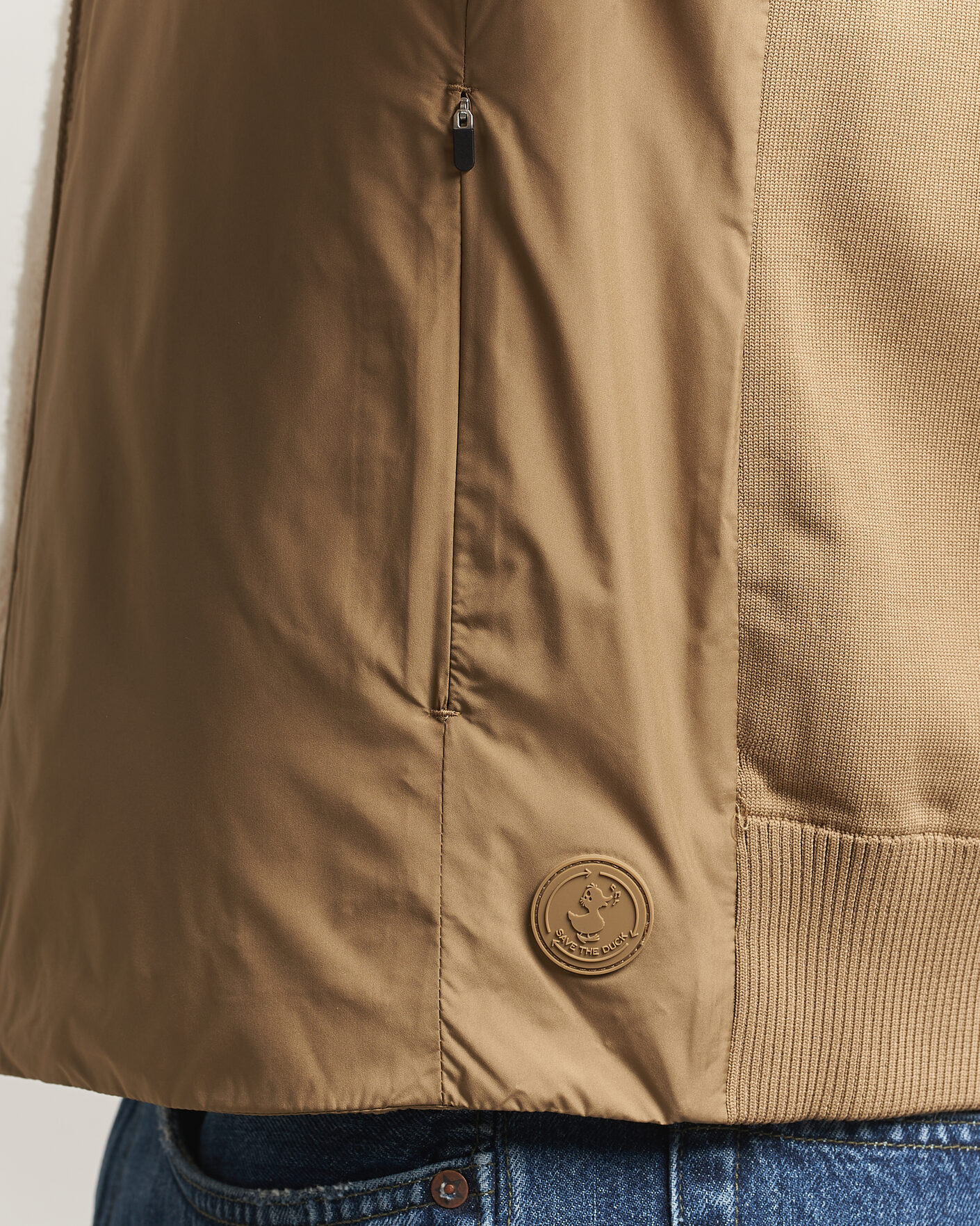 Mies | Ulkoliivit | Save The Duck | Orris Hybrid Vest Khaki Brown