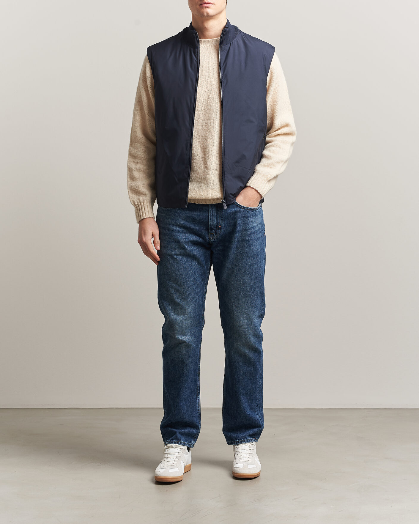 Mies | Ulkoliivit | Save The Duck | Orris Hybrid Vest Navy Blue