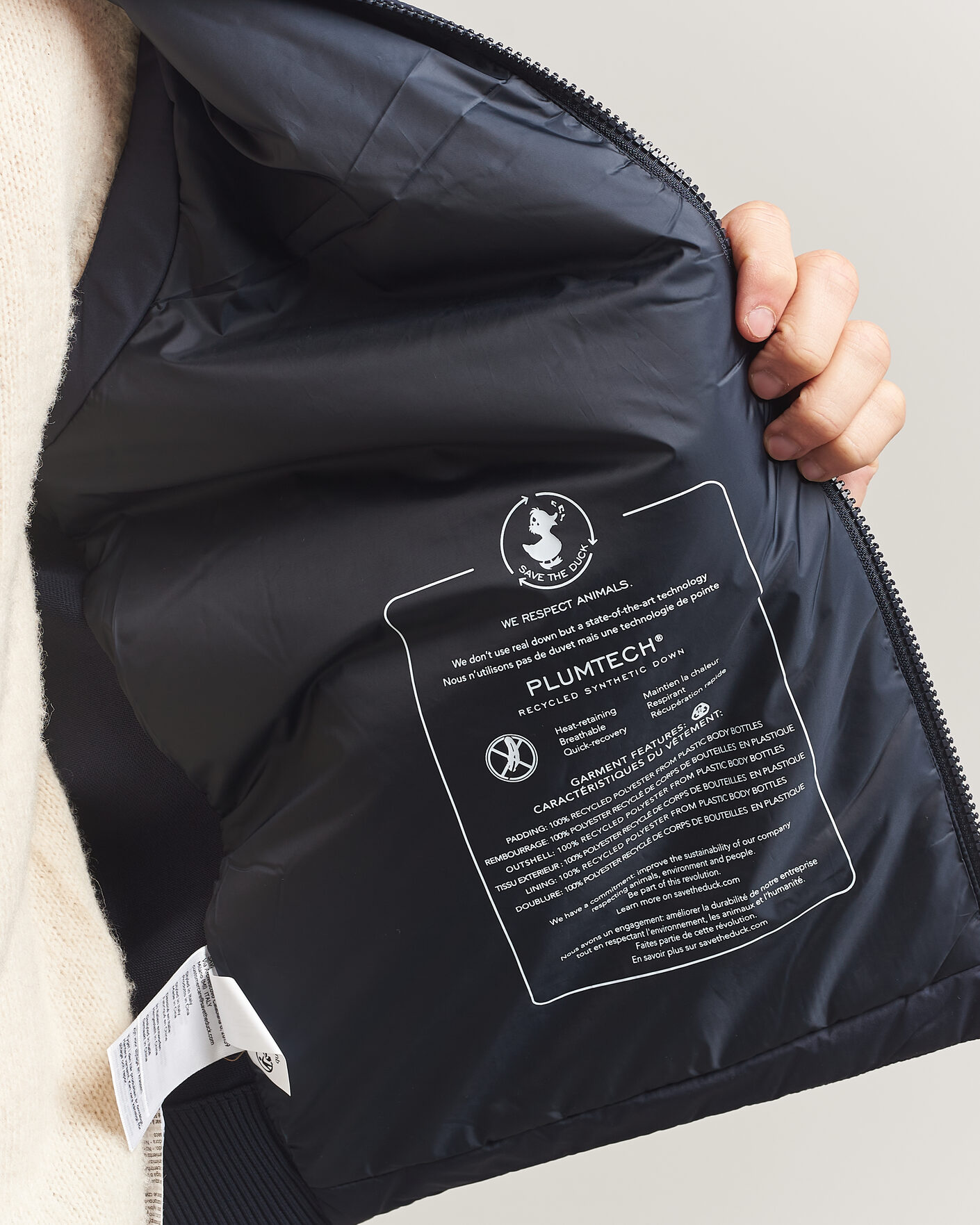 Mies | Ulkoliivit | Save The Duck | Orris Hybrid Vest Navy Blue