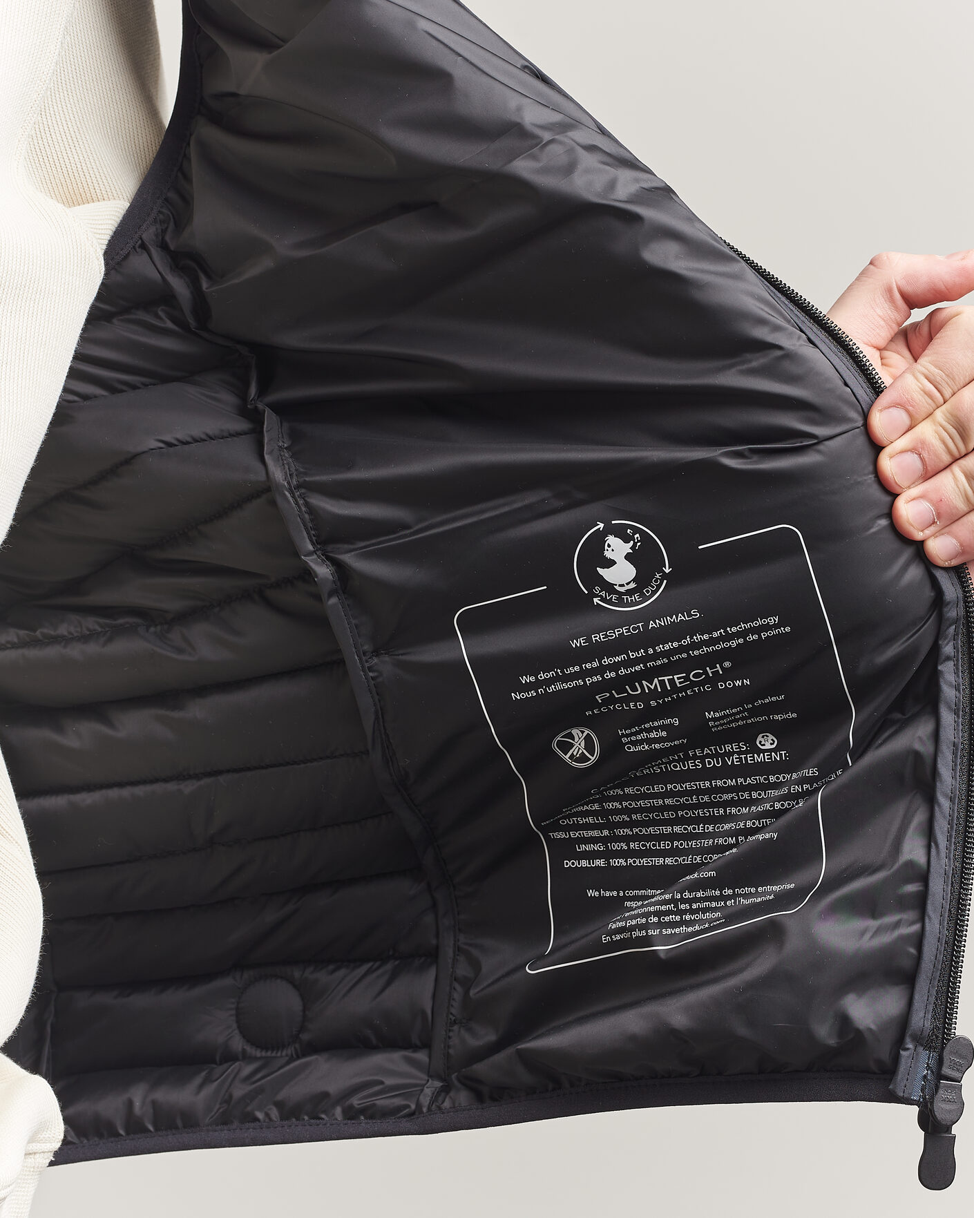 Mies | Ulkoliivit | Save The Duck | Dave Lightweight Padded Vest Black