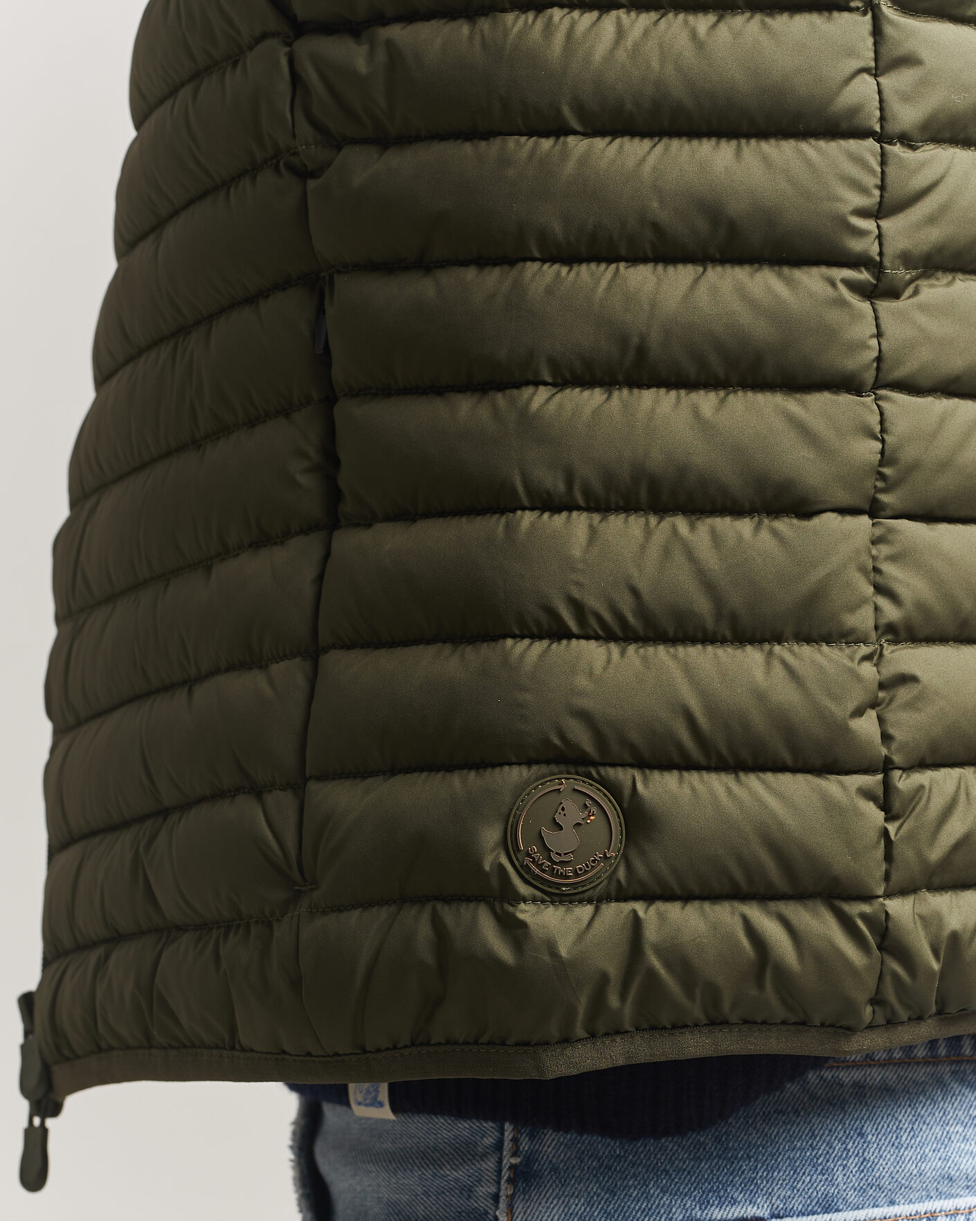 Mies | Ulkoliivit | Save The Duck | Dave Lightweight Padded Vest Snake Green
