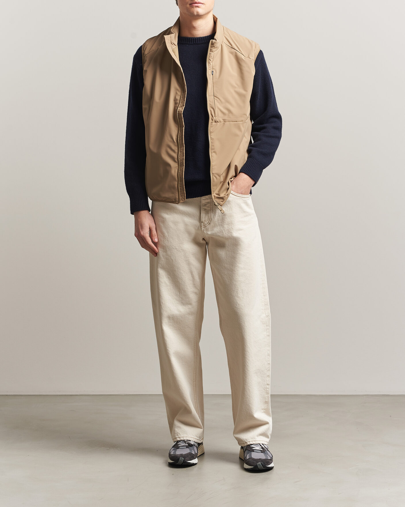 Mies | Ulkoliivit | Save The Duck | Joe Wind/Water Resistant Vest Khaki Brown