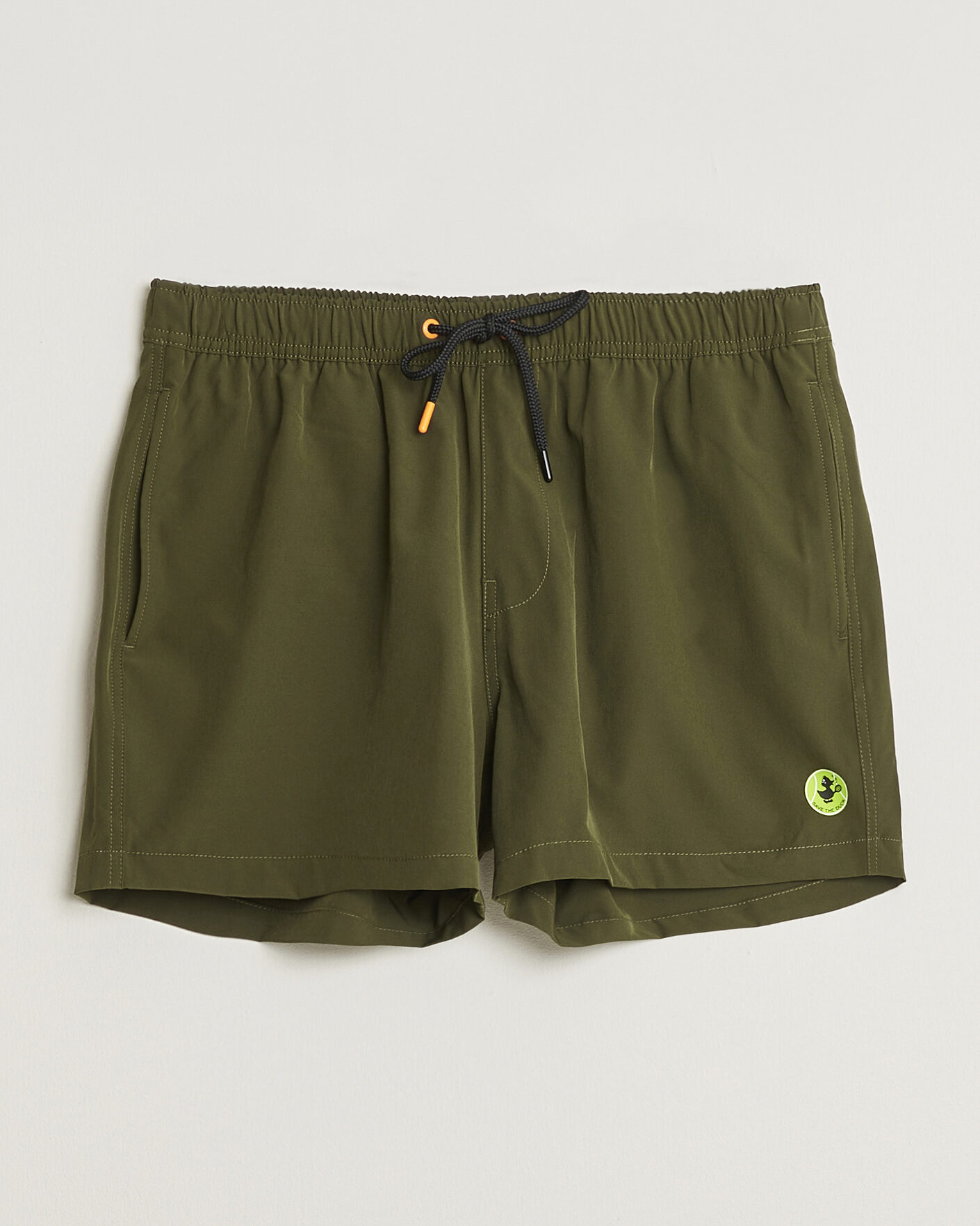 Mies | Uimahousut | Save The Duck | Plain Drawstring Swimshorts Snake Green
