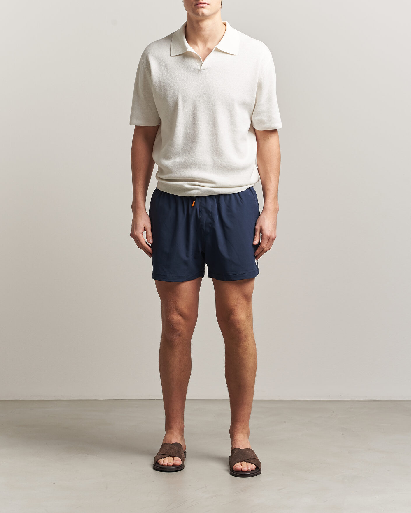 Mies | Uimahousut | Save The Duck | Plain Drawstring Swimshorts Navy