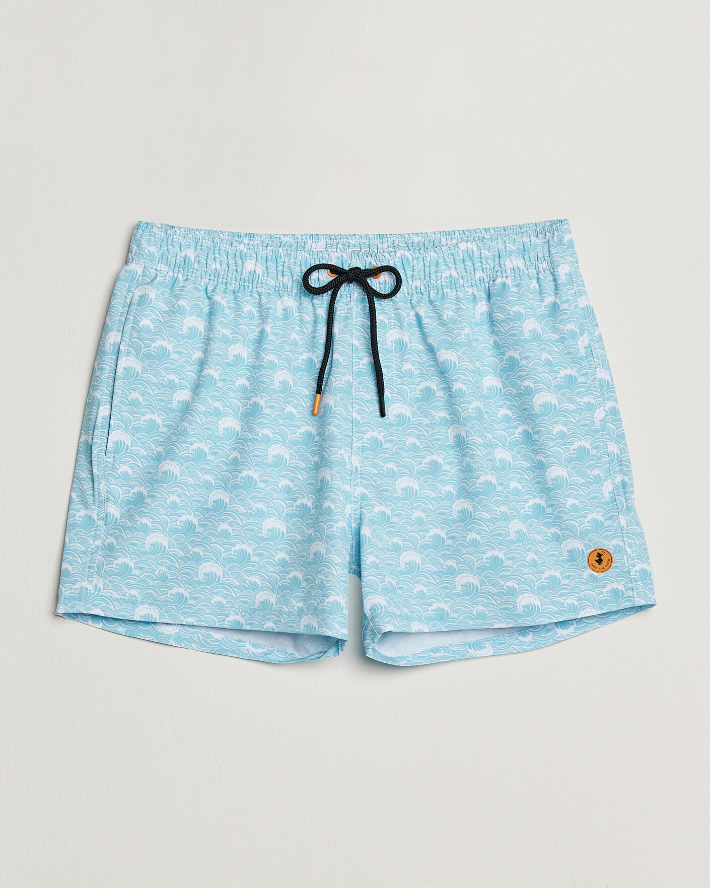 Mies | Uimahousut | Save The Duck | Printed Drawstring Swimshorts Waves